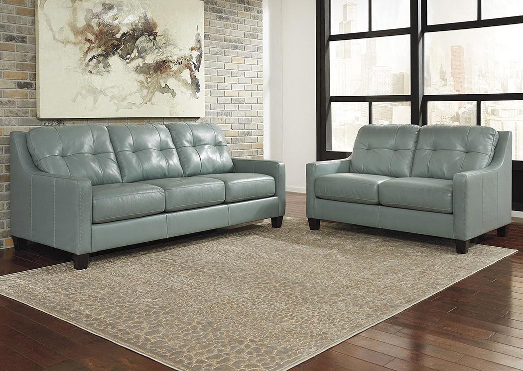 O'Kean Sky Sofa and Loveseat,ABF Signature Design by Ashley