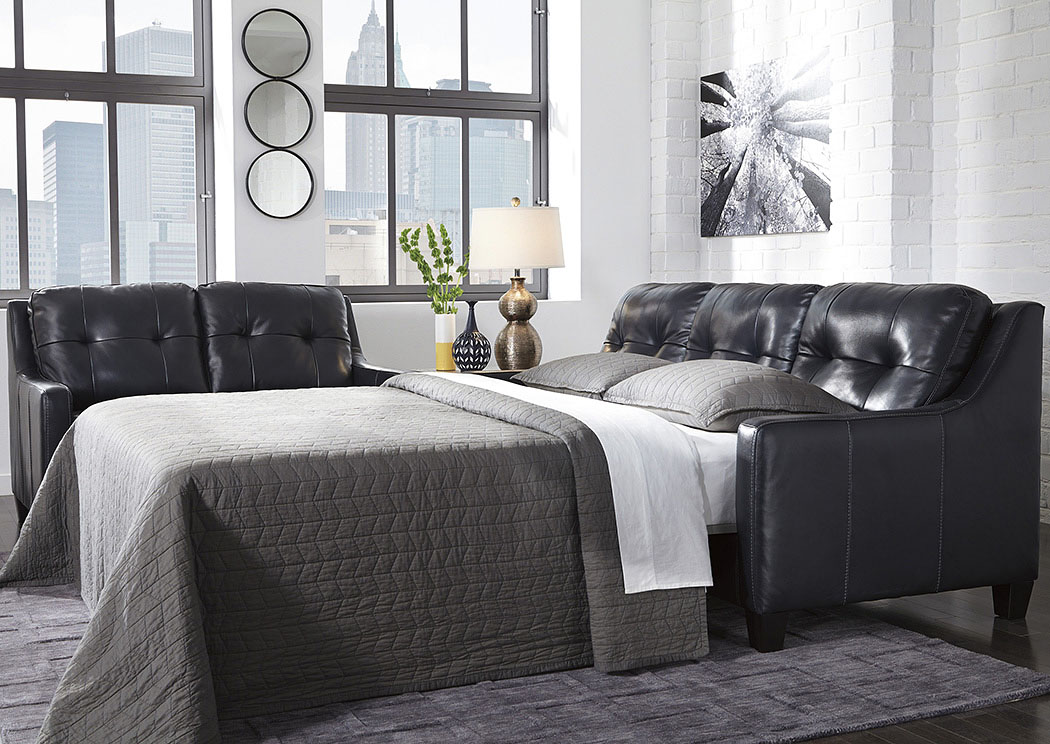 O'Kean Navy Queen Sofa Sleeper,ABF Signature Design by Ashley