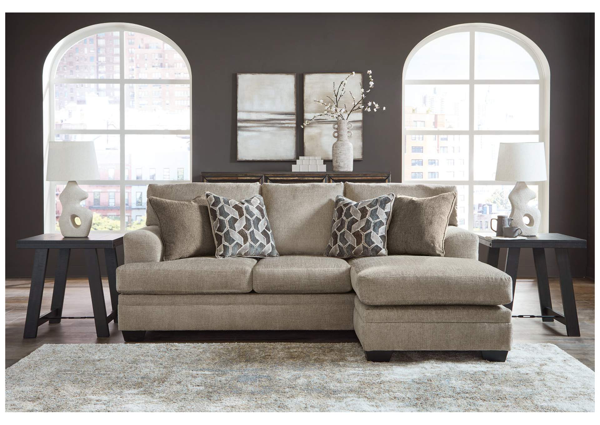 Stonemeade Sofa Chaise, Oversized Chair, and Ottoman,Signature Design By Ashley