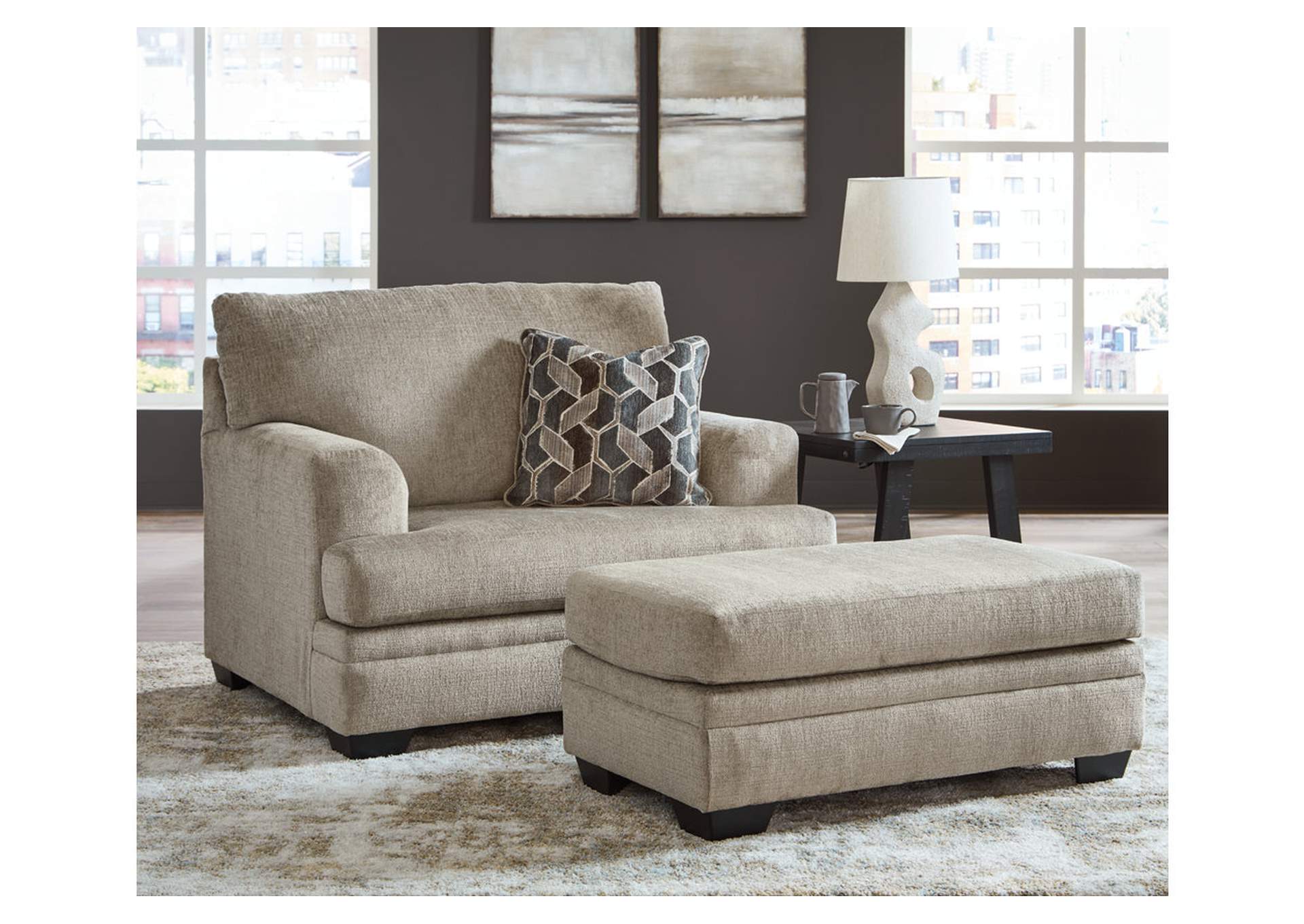 Stonemeade Sofa, Loveseat, Oversized Chair and Ottoman,Signature Design By Ashley