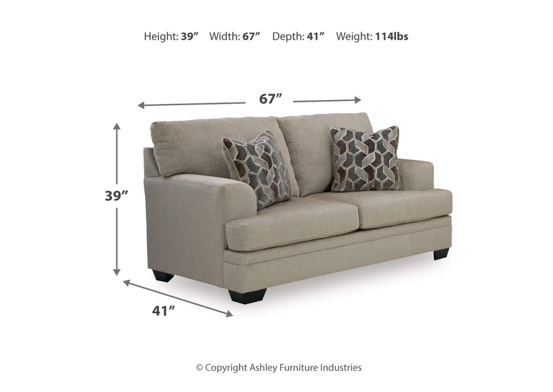 Stonemeade Sofa, Loveseat, Oversized Chair and Ottoman,Signature Design By Ashley