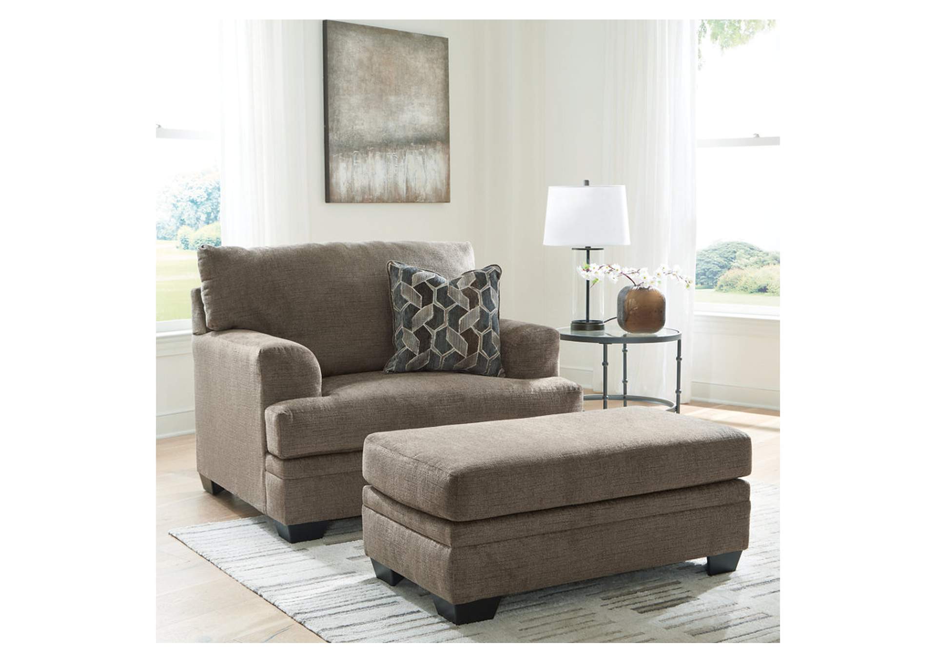 Stonemeade Sofa, Loveseat, Oversized Chair and Ottoman,Signature Design By Ashley