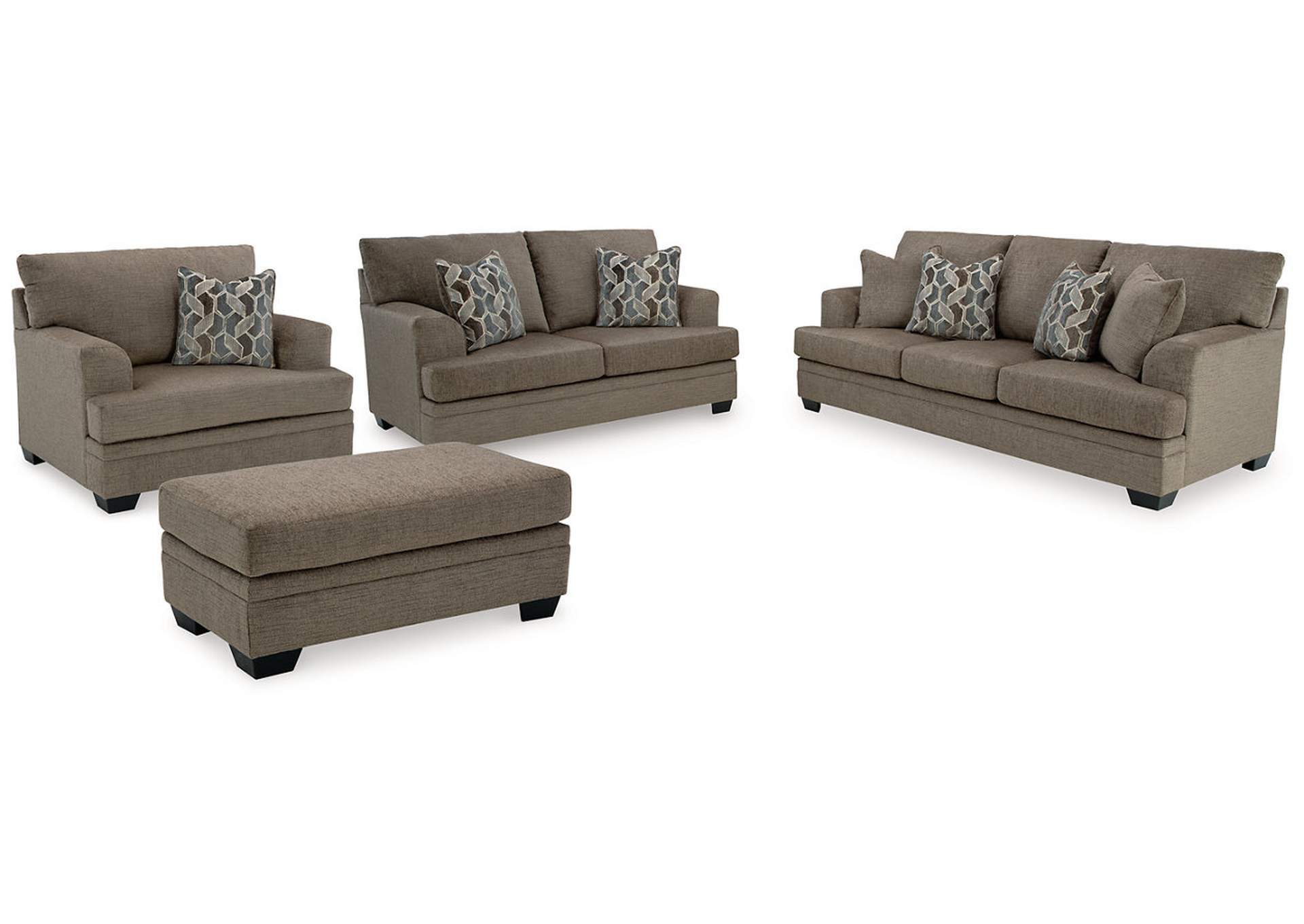 Stonemeade Sofa, Loveseat, Oversized Chair and Ottoman,Signature Design By Ashley