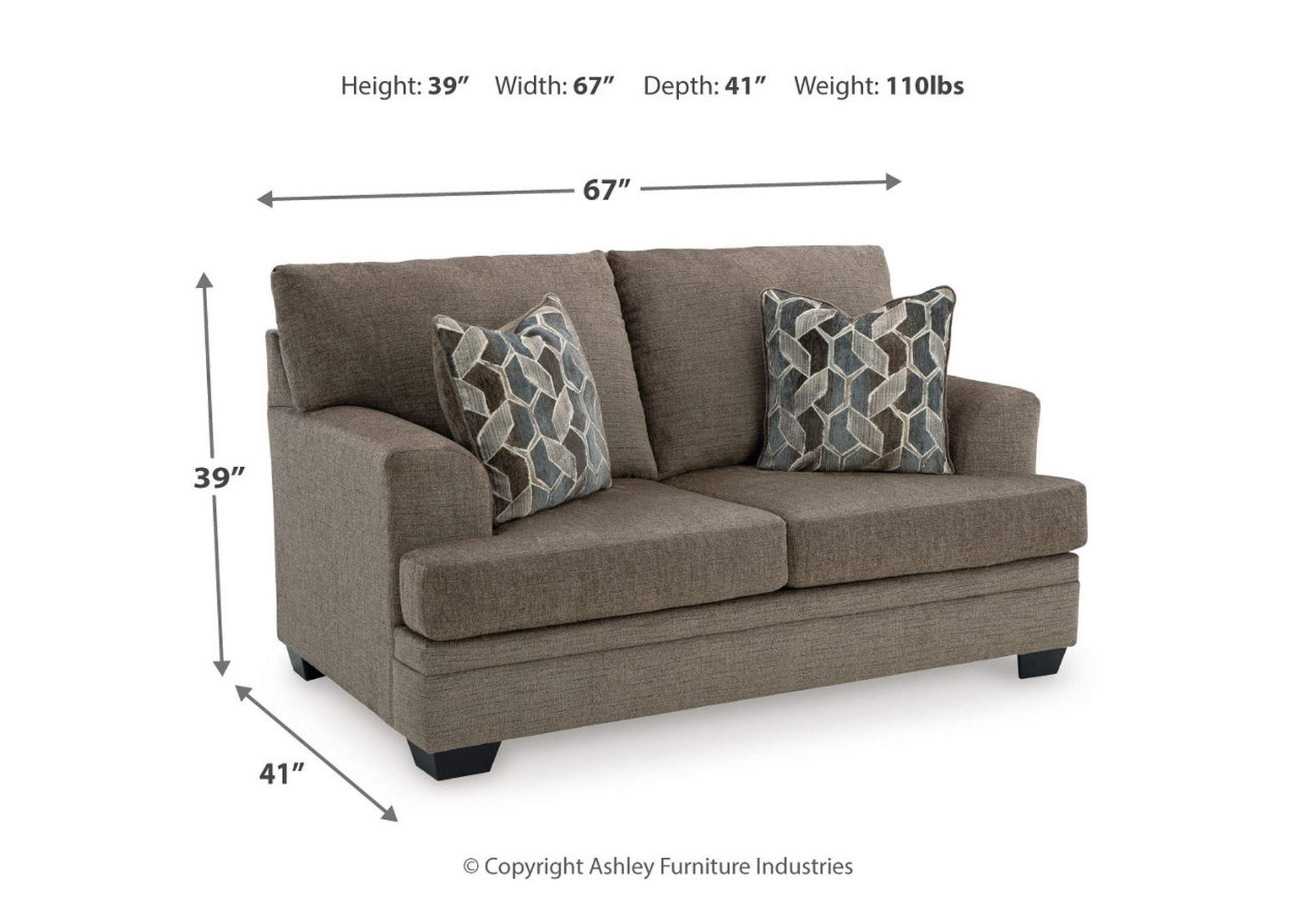 Stonemeade Sofa, Loveseat, Oversized Chair and Ottoman,Signature Design By Ashley