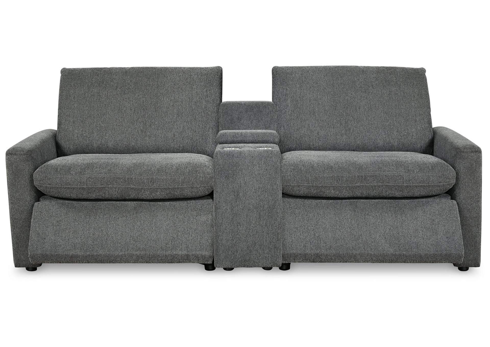 Hartsdale 3-Piece Power Reclining Sectional Loveseat with Console,Signature Design By Ashley