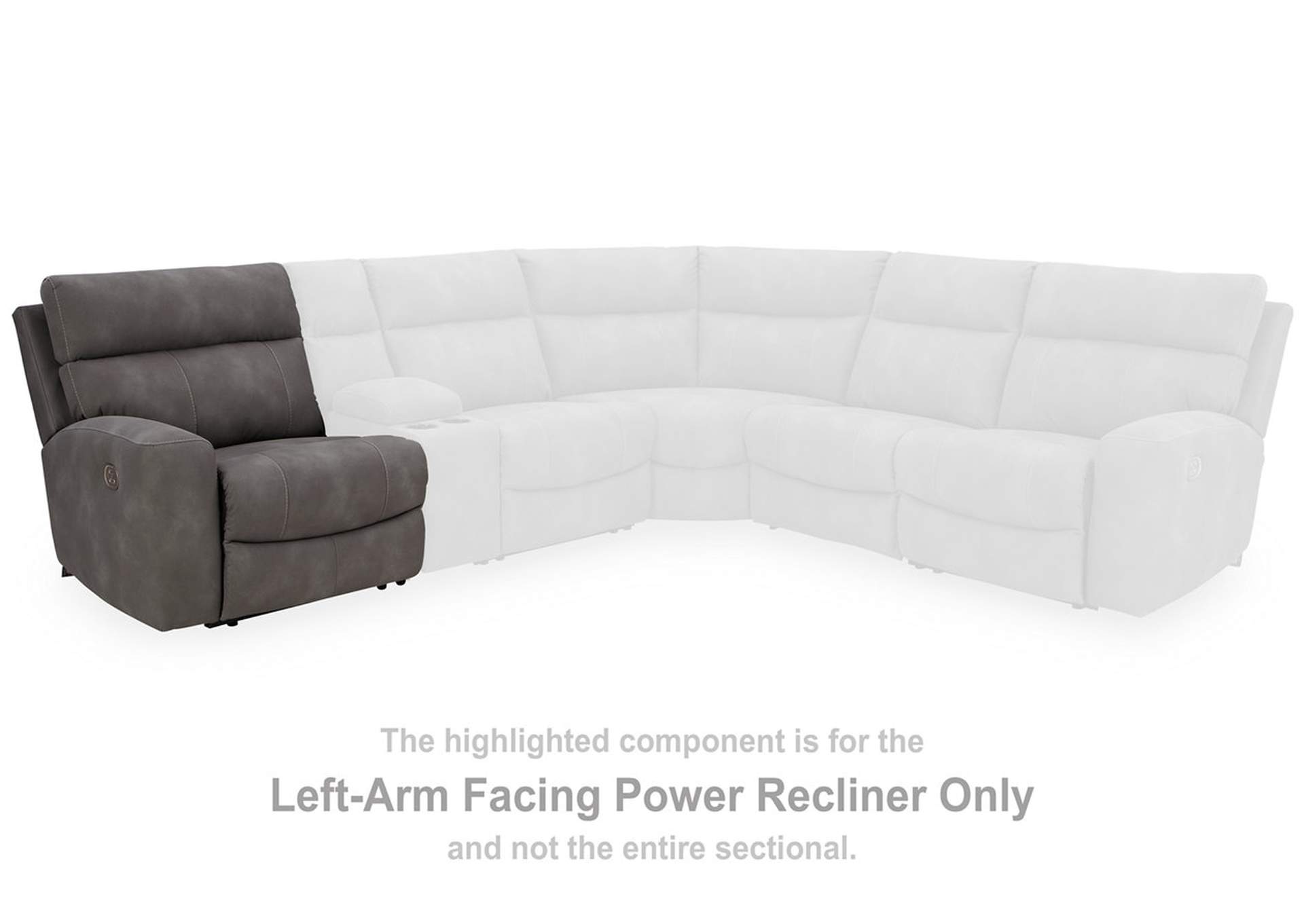 Next-Gen DuraPella Left-Arm Facing Power Recliner,Signature Design By Ashley