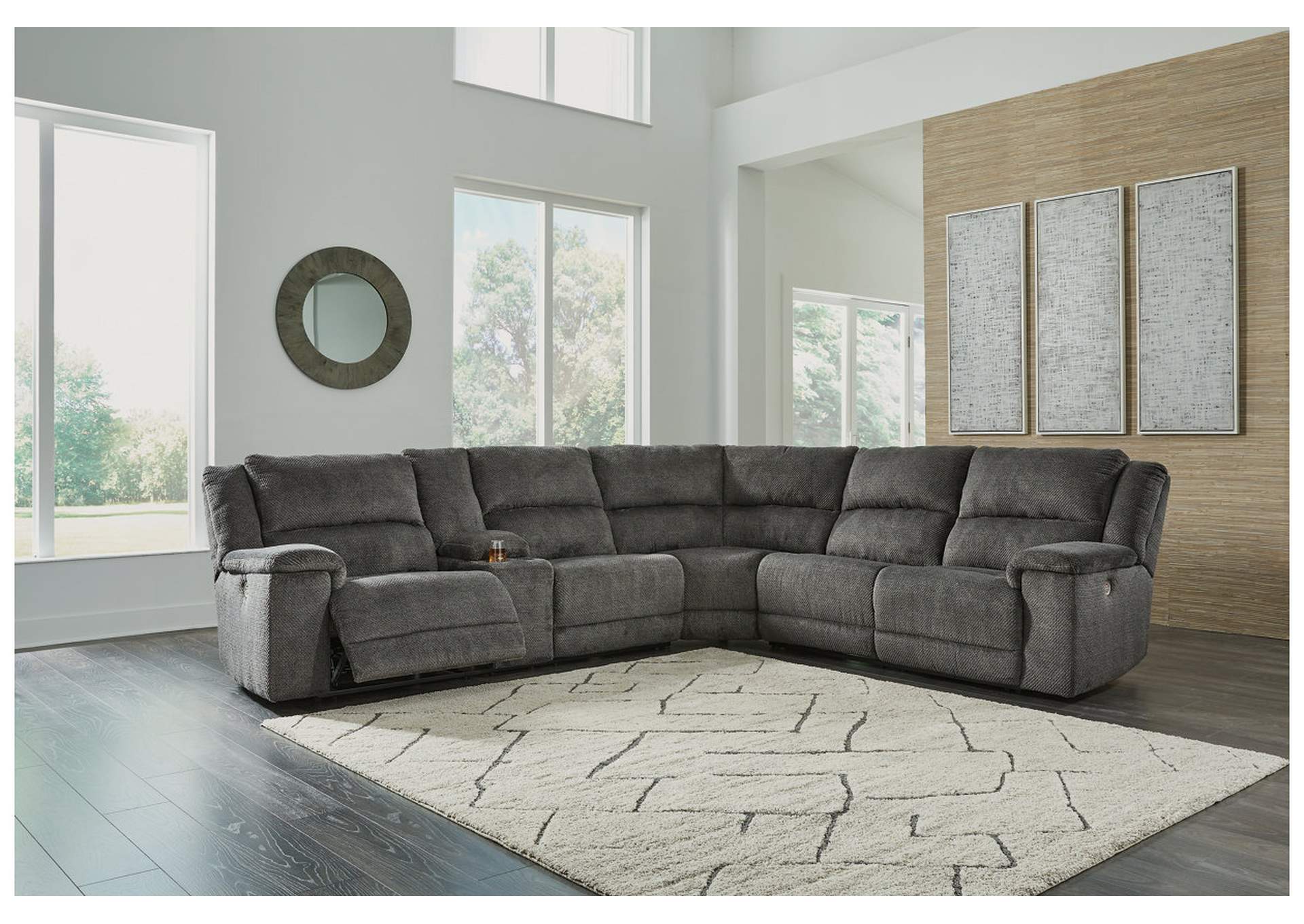 Keensburg 3-Piece Power Reclining Sectional,Ashley