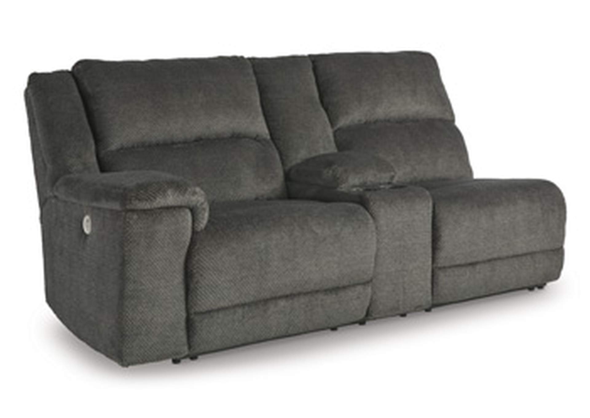 Keensburg Left-Arm Facing Power Reclining Loveseat with Console,Ashley