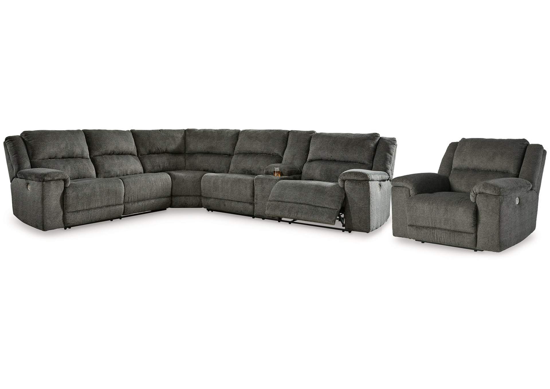 Keensburg 3-Piece Sectional with Recliner,Ashley