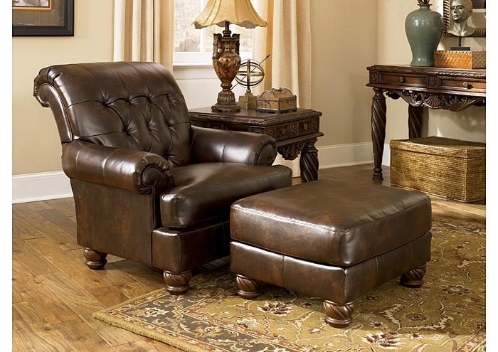 Fresco DuraBlend Antique Accent Chair,ABF Signature Design by Ashley