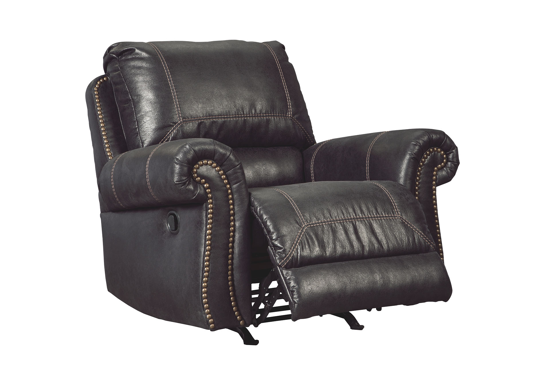 Milhaven Black Rocker Recliner,ABF Signature Design by Ashley