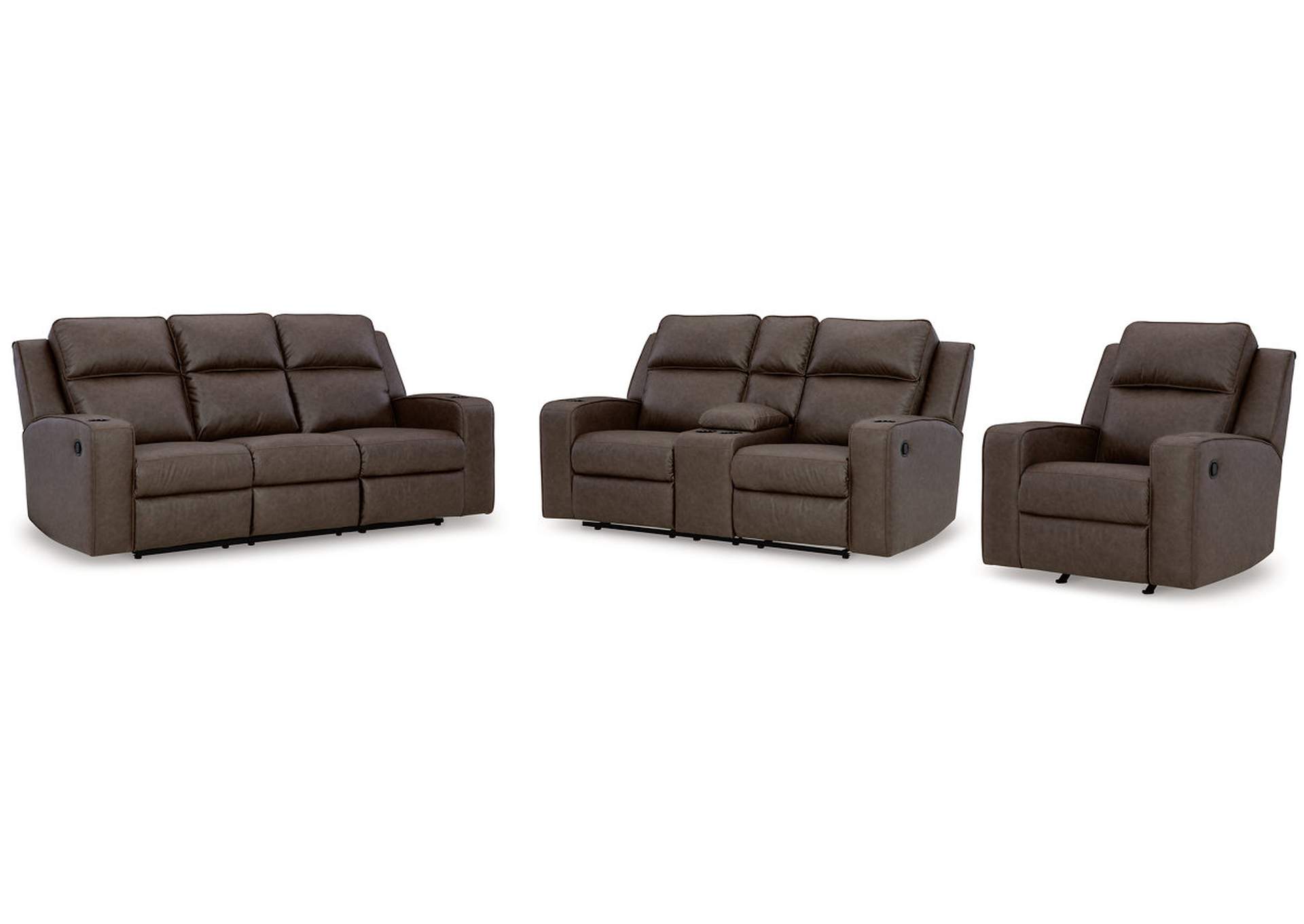 Lavenhorne Sofa, Loveseat and Recliner,Signature Design By Ashley