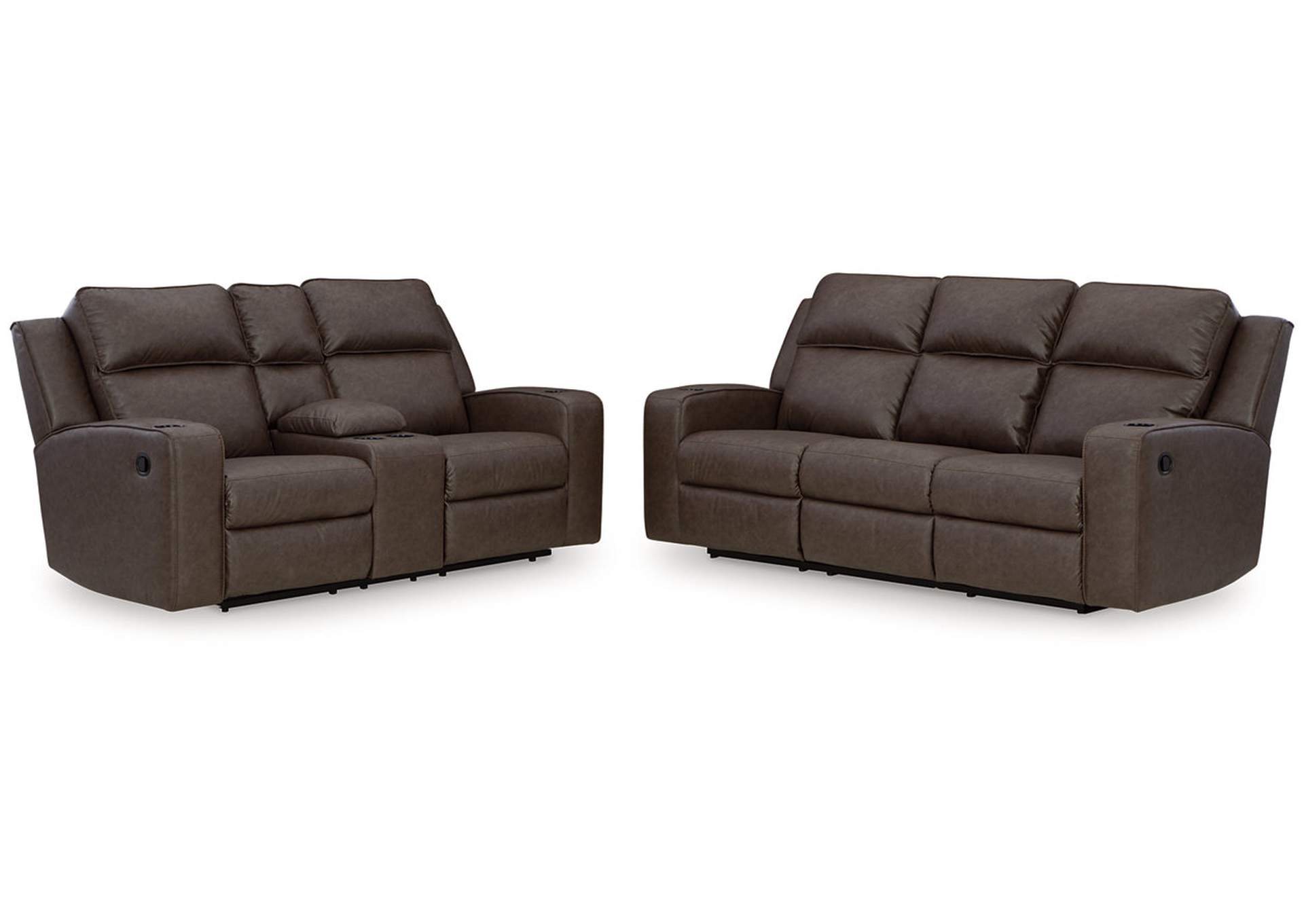 Lavenhorne Manual Reclining Sofa and Loveseat,Signature Design By Ashley