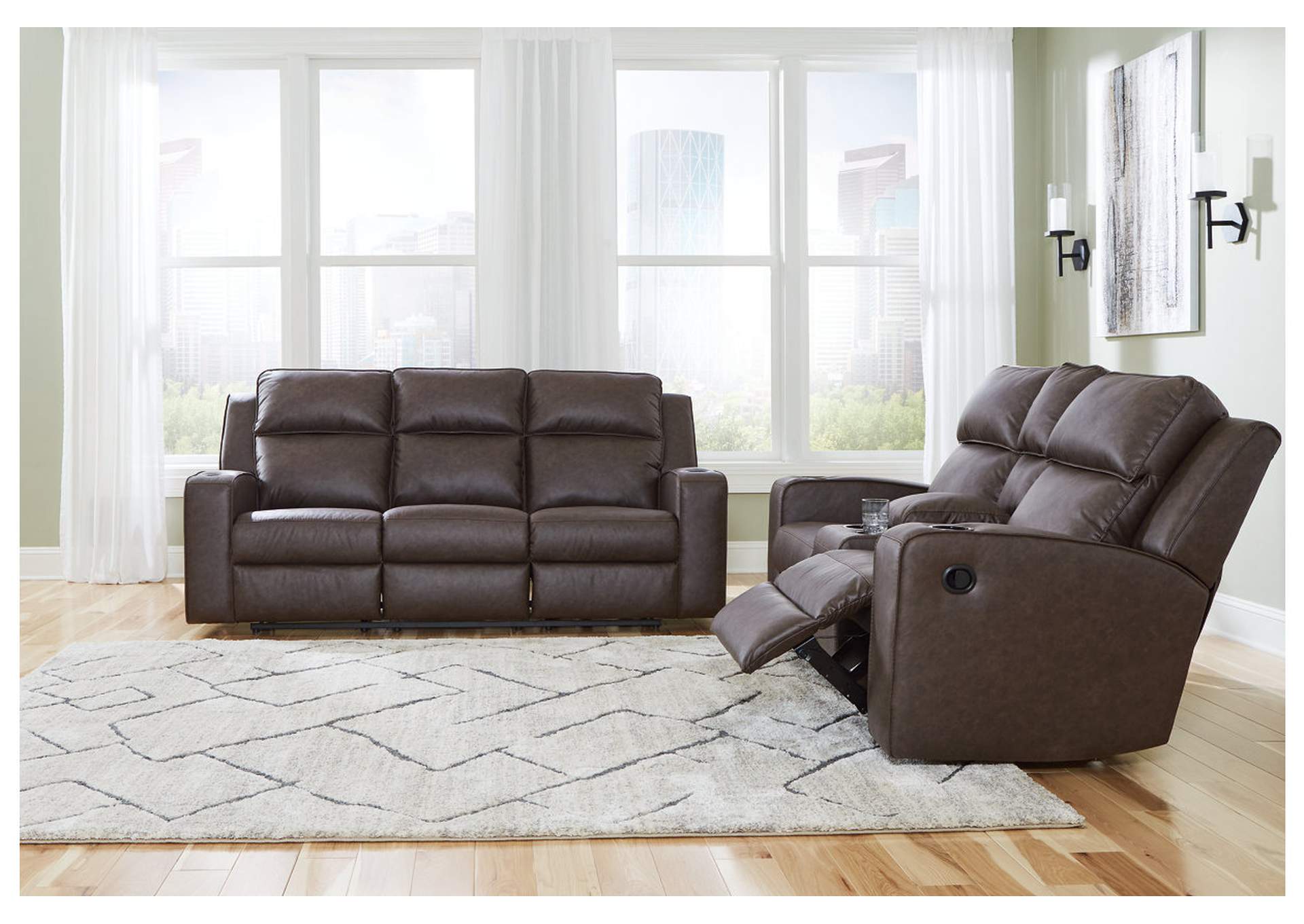 Lavenhorne Reclining Sofa, Loveseat and Recliner,Signature Design By Ashley