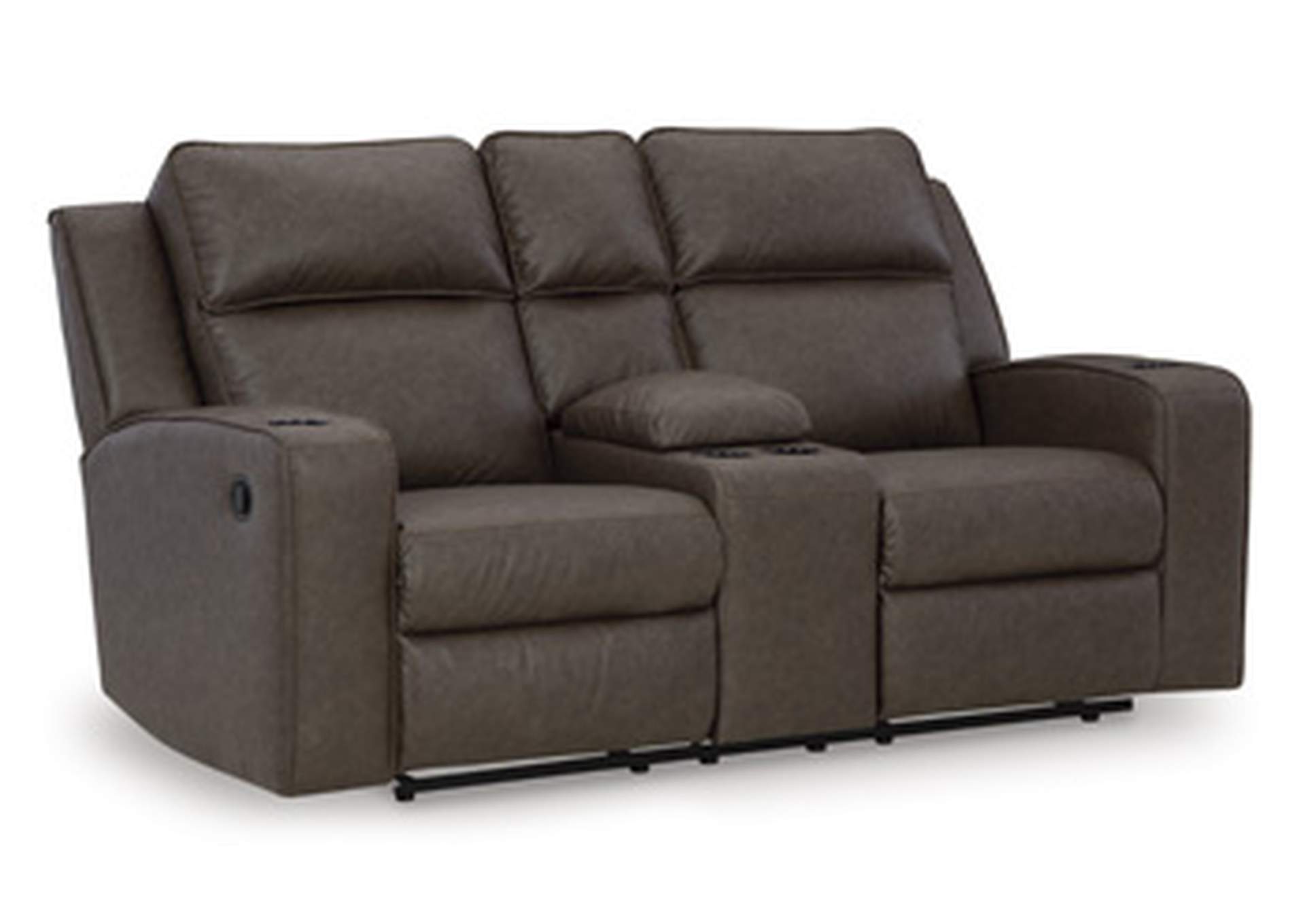 Lavenhorne Reclining Loveseat with Console,Signature Design By Ashley