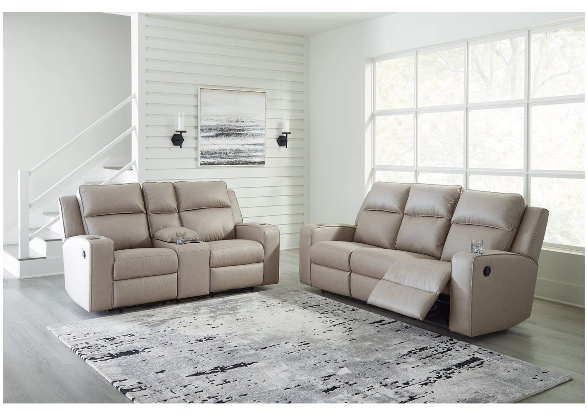 Lavenhorne Sofa, Loveseat and Recliner,Signature Design By Ashley