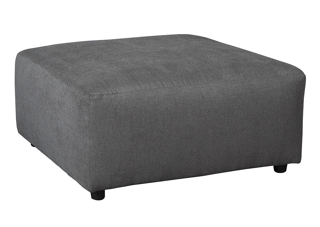 Jayceon Steel Oversized Accent Ottoman,ABF Signature Design by Ashley