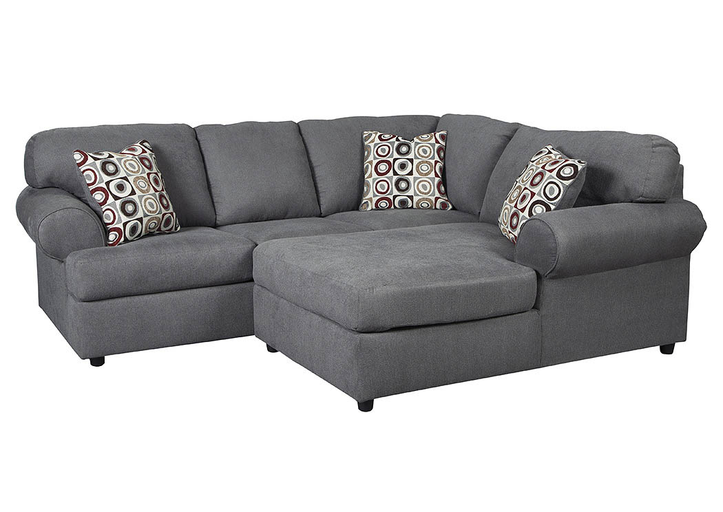 Jayceon Steel Right Facing Chaise End Sectional,ABF Signature Design by Ashley