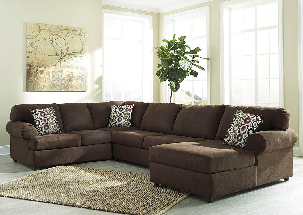 Jayceon Java Extended Right Facing Chaise End Sectional,ABF Signature Design by Ashley