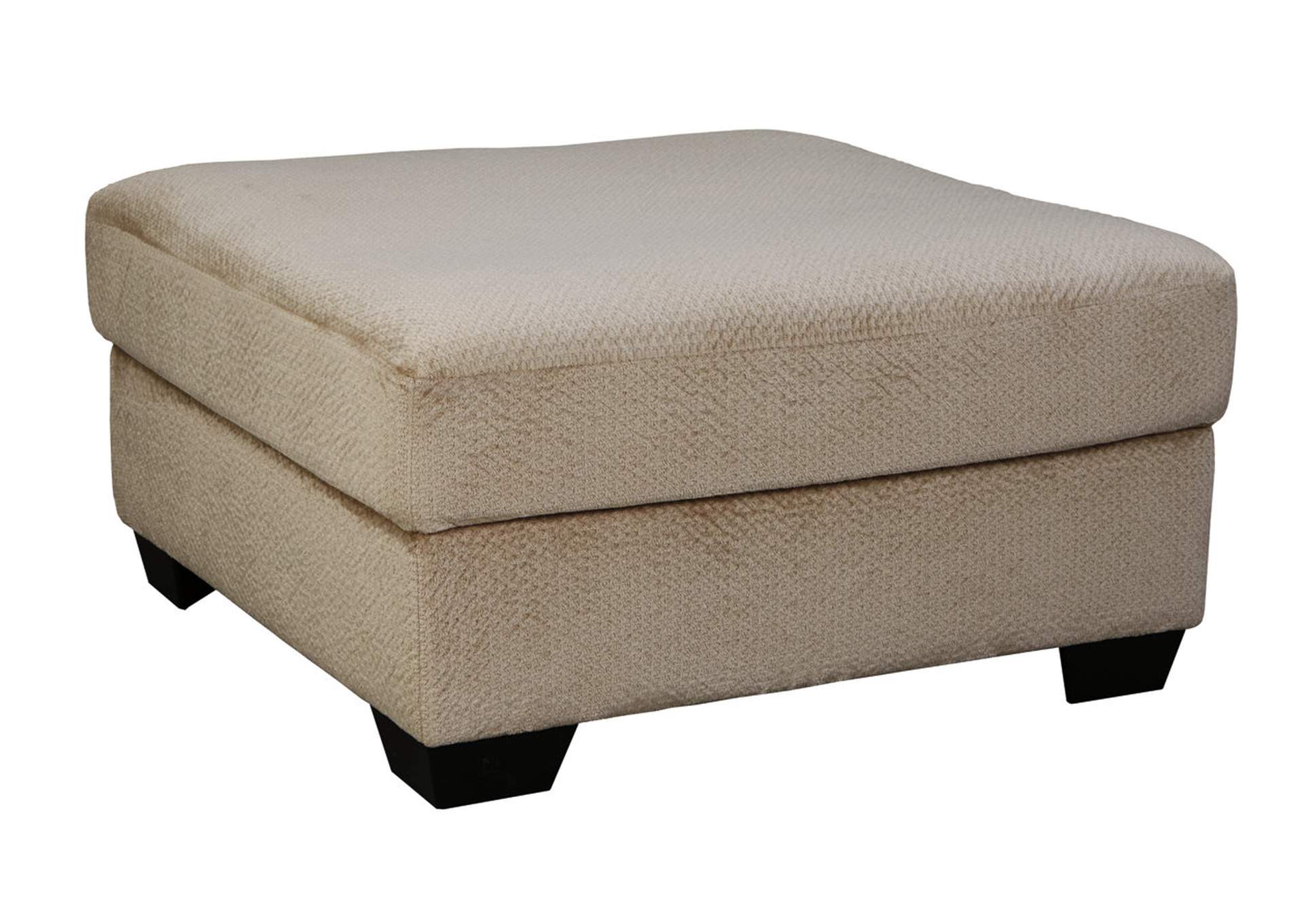 Hazes Fleece Ottoman,ABF Benchcraft