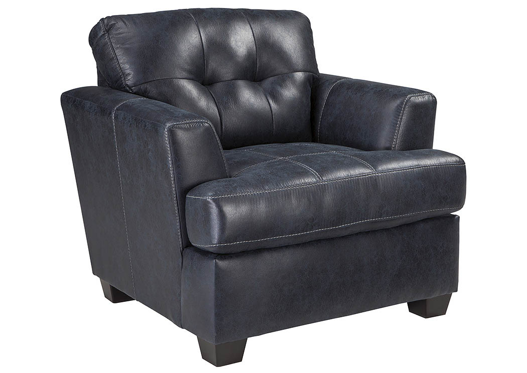 Inmon Navy Chair,ABF Benchcraft