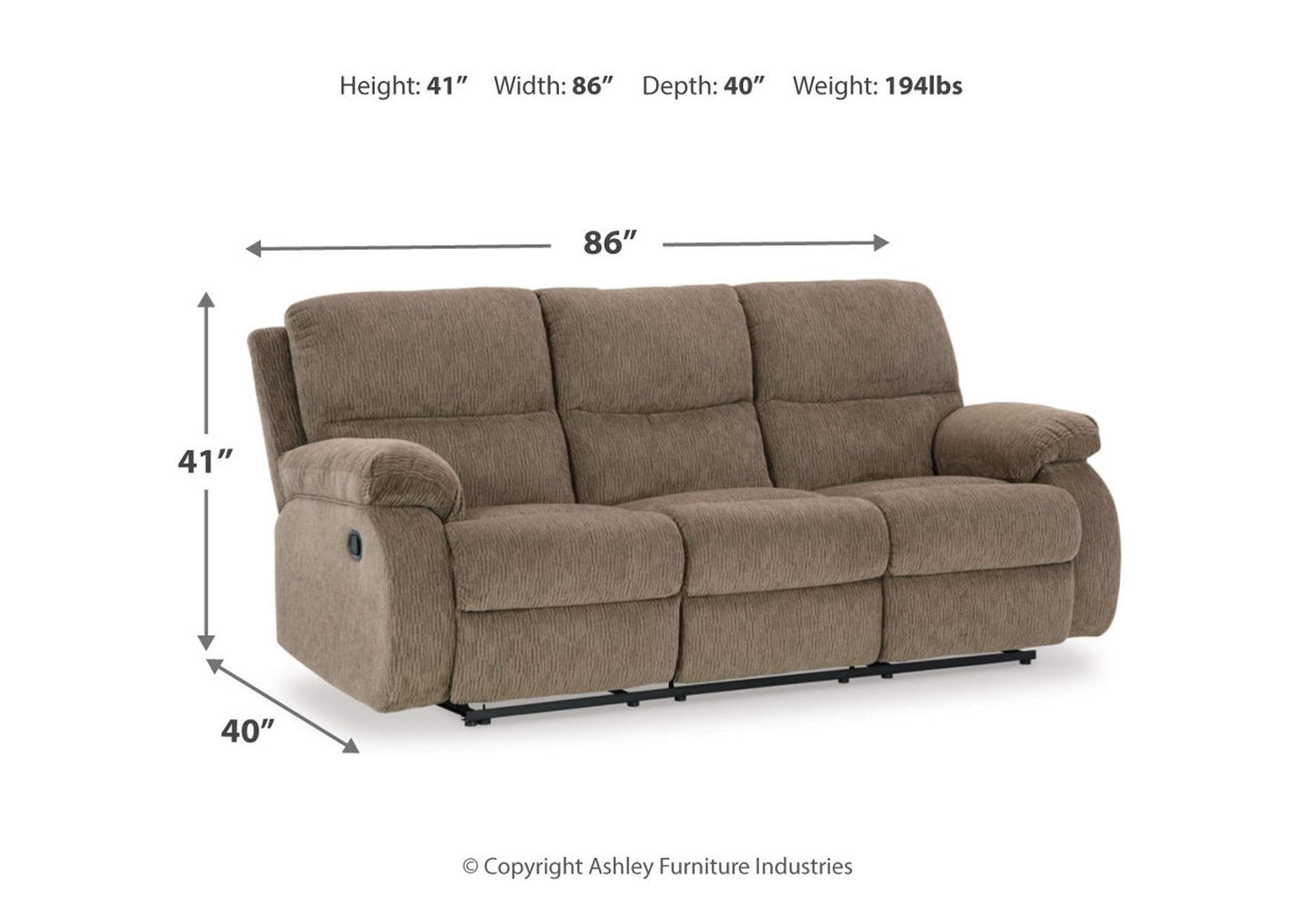 Scranto Reclining Sofa,Signature Design By Ashley