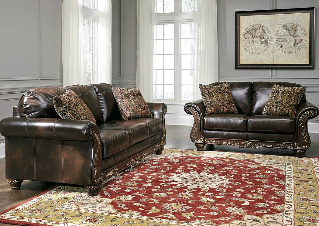 Vanceton Antique Sofa and Loveseat,ABF Signature Design by Ashley