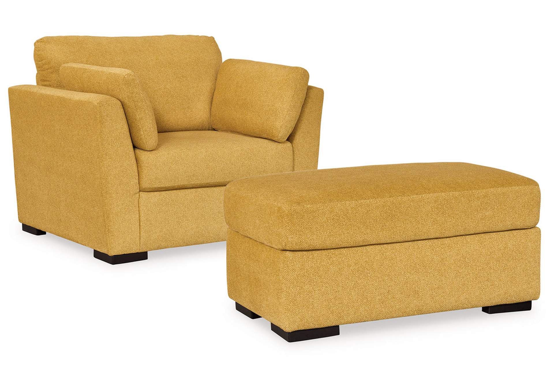 Keerwick Oversized Chair and Ottoman,Signature Design By Ashley