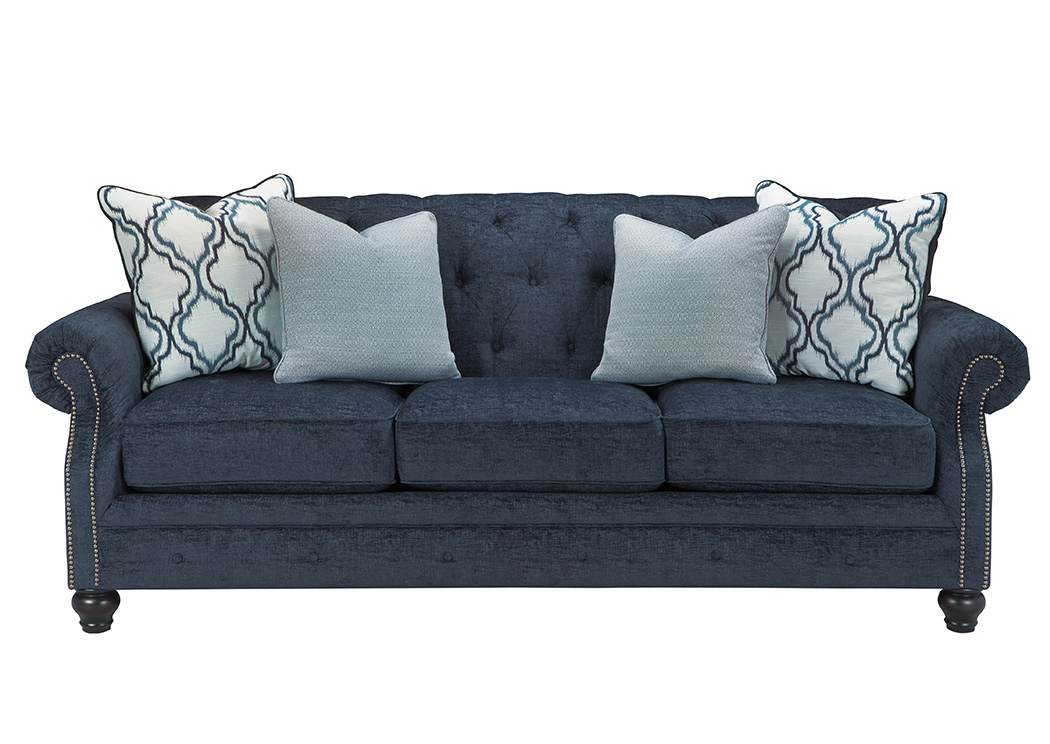 LaVernia Navy Sofa,ABF Benchcraft