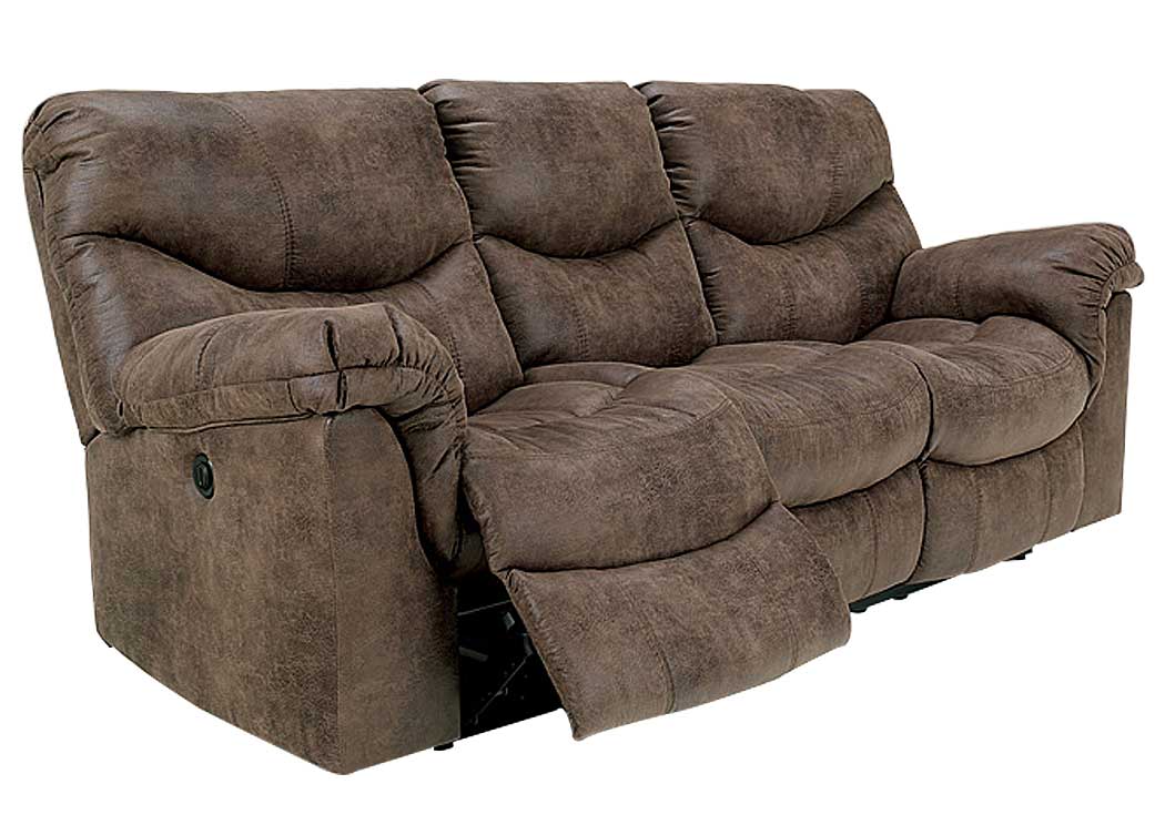 Alzena Gunsmoke Reclining Power Sofa,ABF Signature Design by Ashley