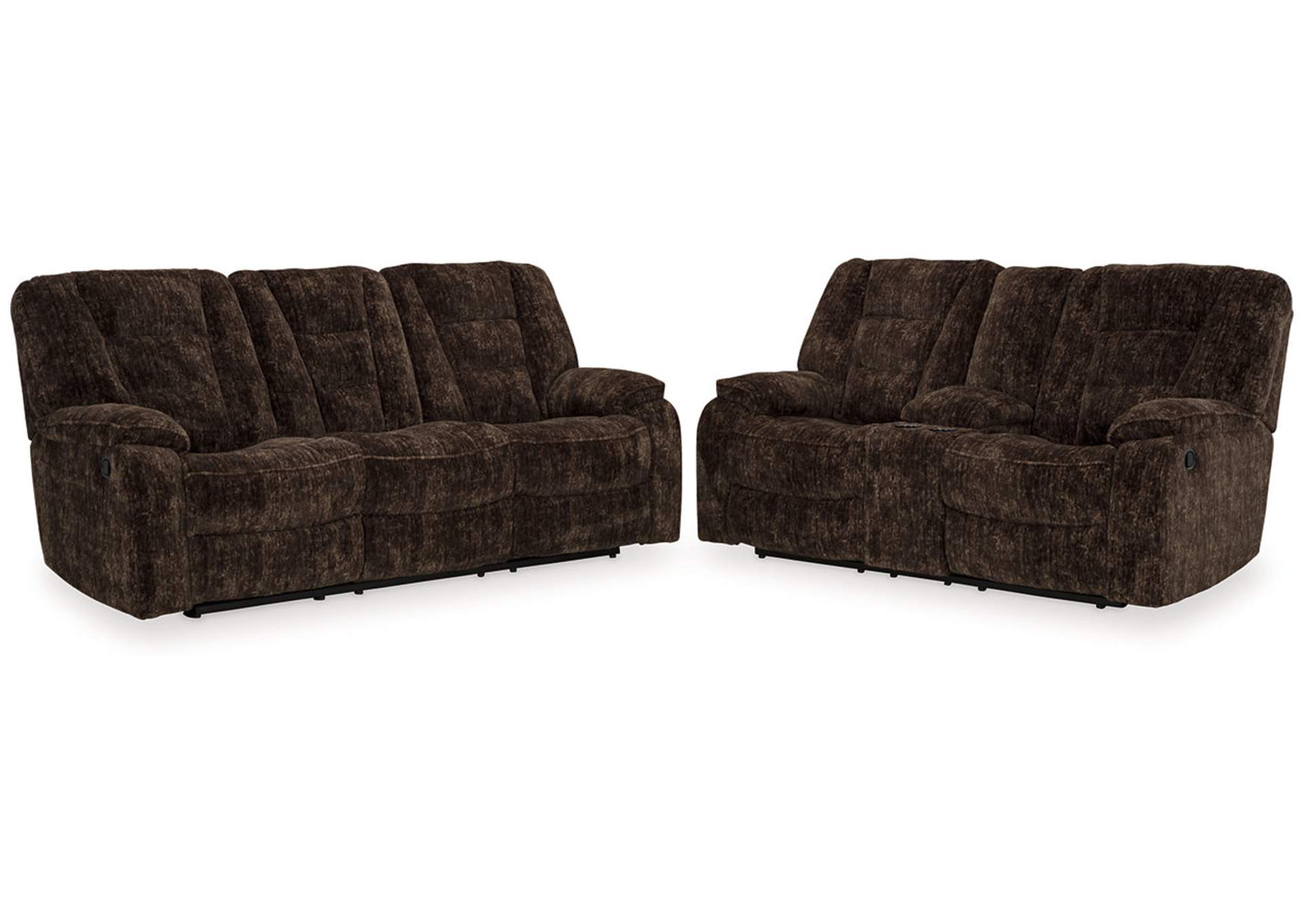 Soundwave Manual Reclining Sofa and Loveseat,Signature Design By Ashley