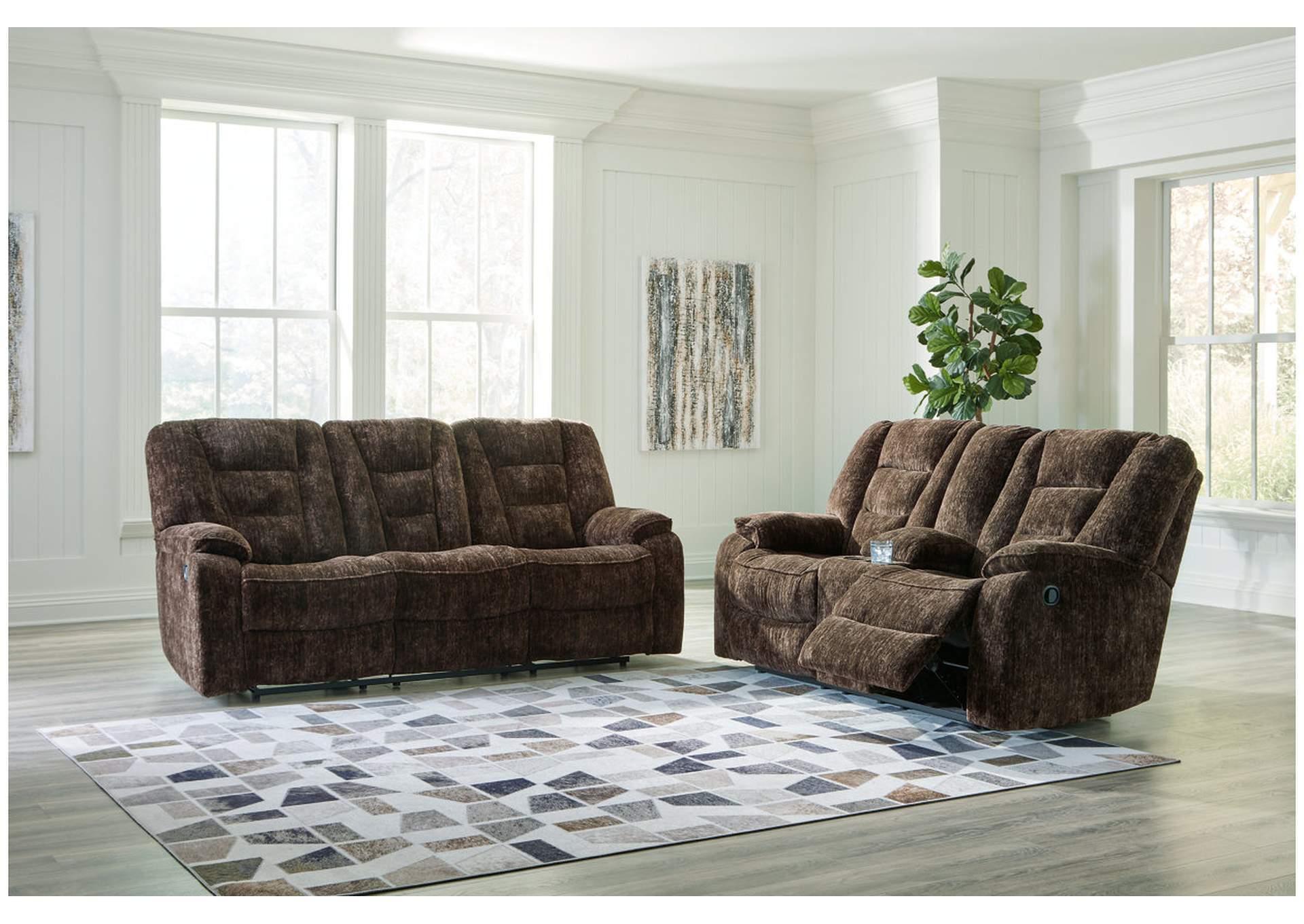 Soundwave Reclining Sofa and Loveseat,Signature Design By Ashley