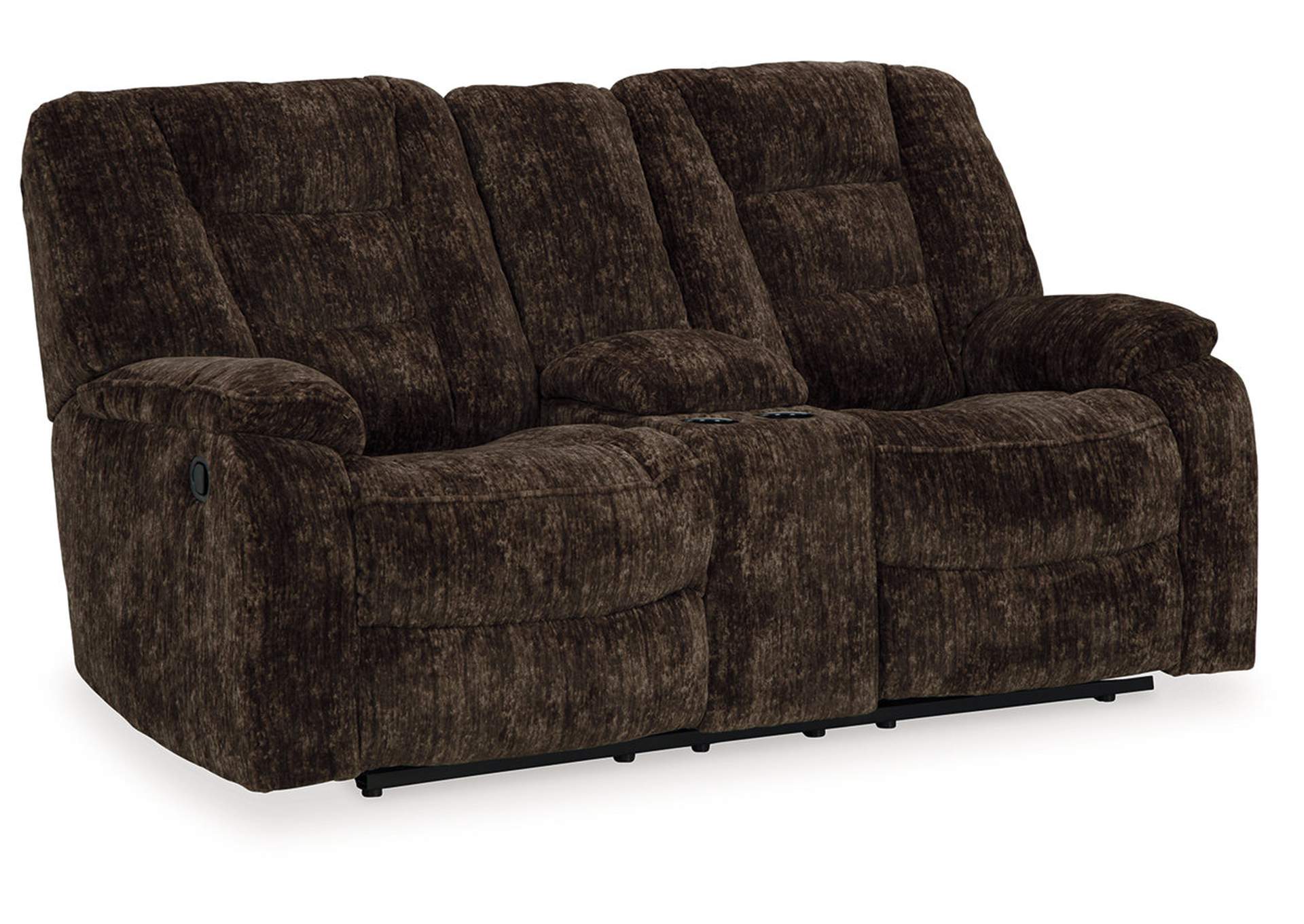 Soundwave Reclining Loveseat with Console,Signature Design By Ashley