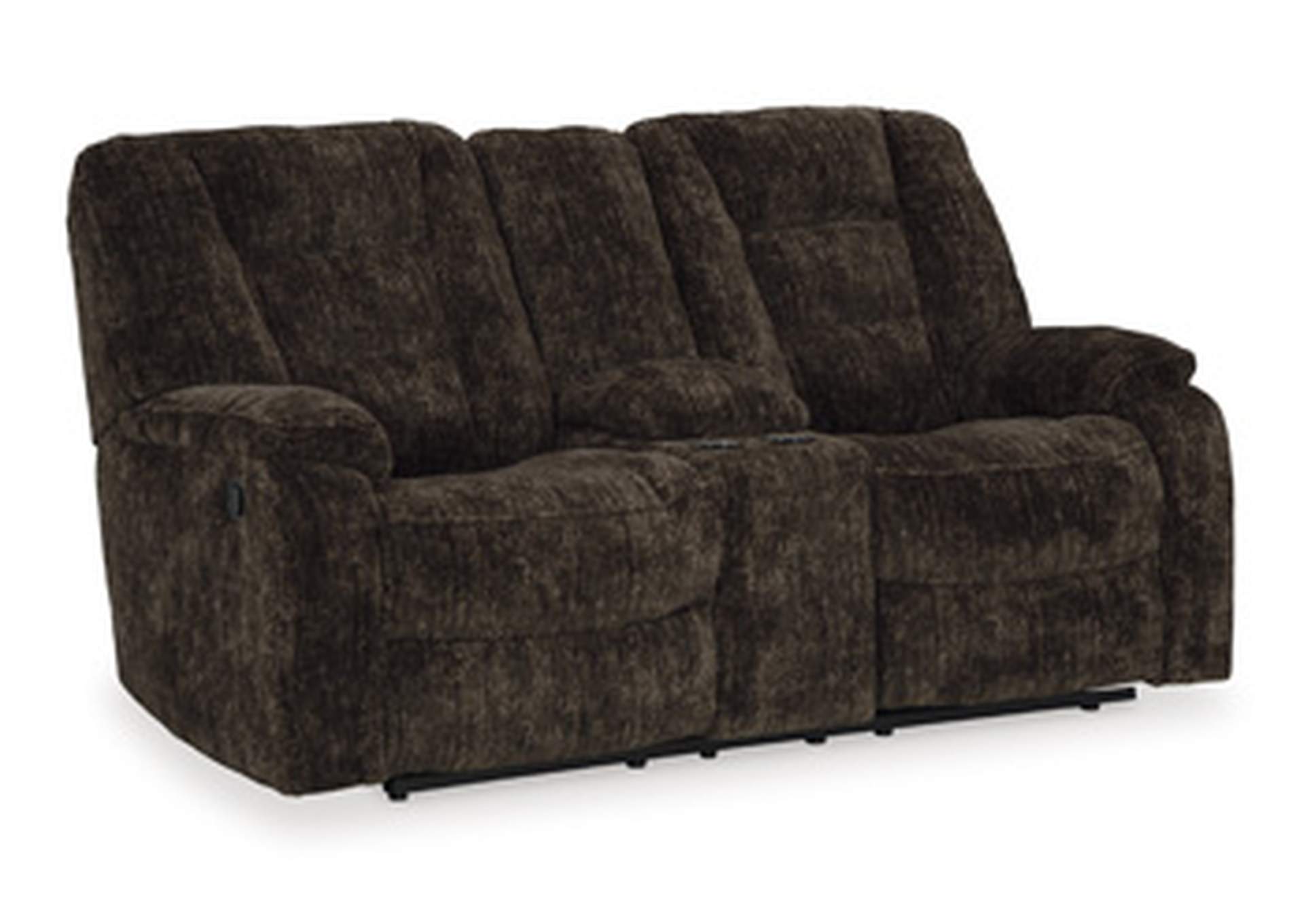 Soundwave Reclining Loveseat with Console,Signature Design By Ashley