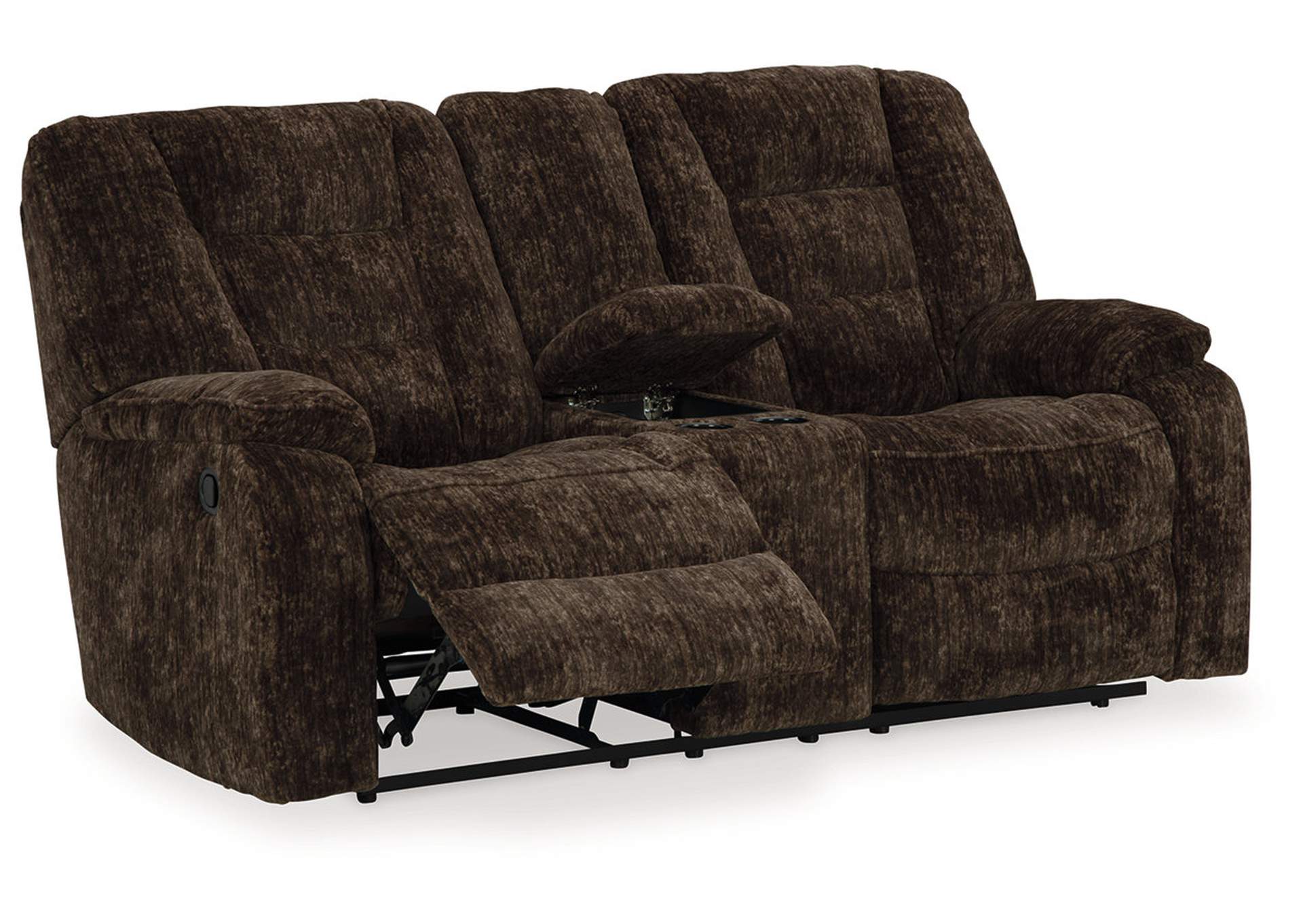 Soundwave Reclining Loveseat with Console,Signature Design By Ashley