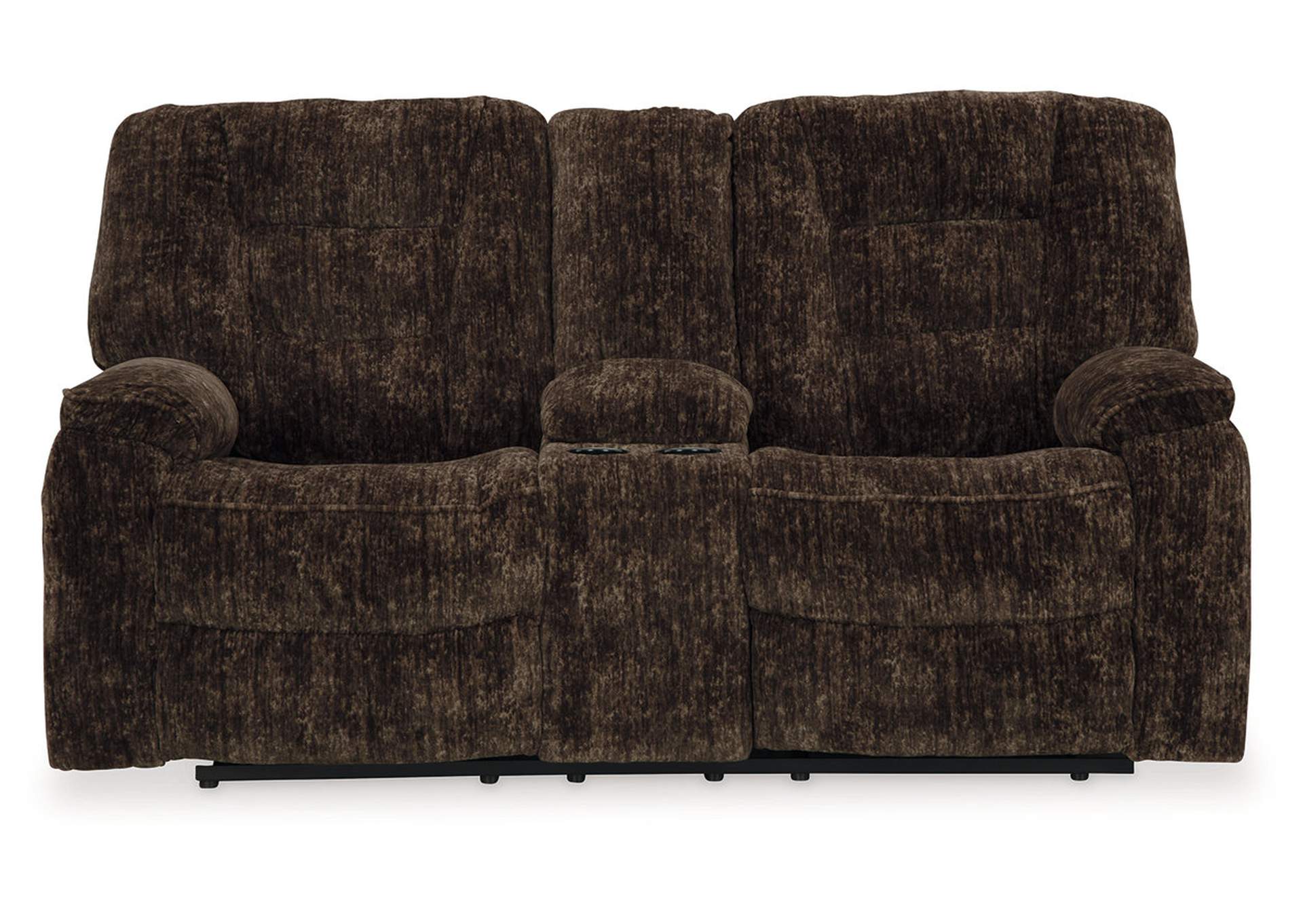 Soundwave Reclining Loveseat with Console,Signature Design By Ashley