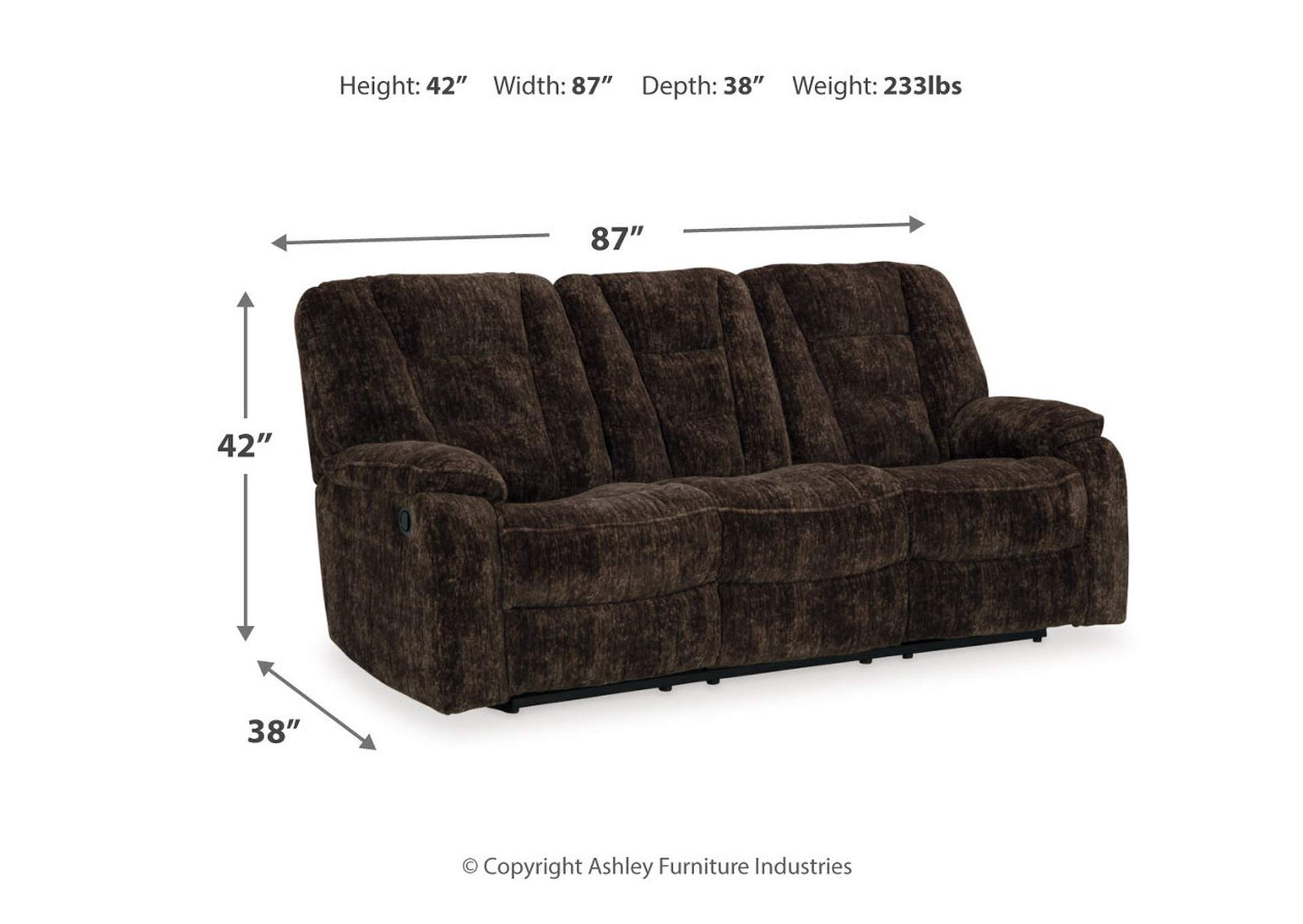 Soundwave Reclining Sofa and Loveseat,Signature Design By Ashley