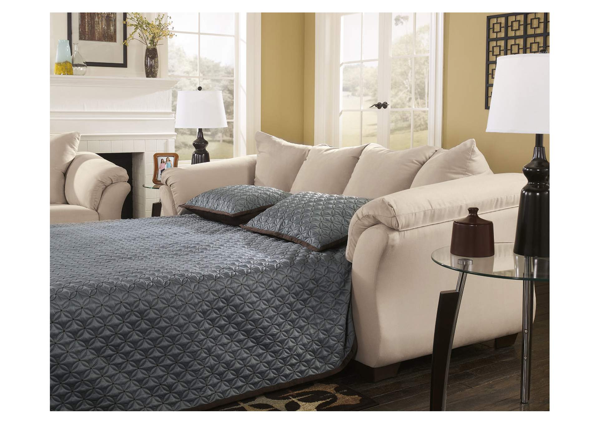Darcy Stone Full Sofa Sleeper,ABF Signature Design by Ashley