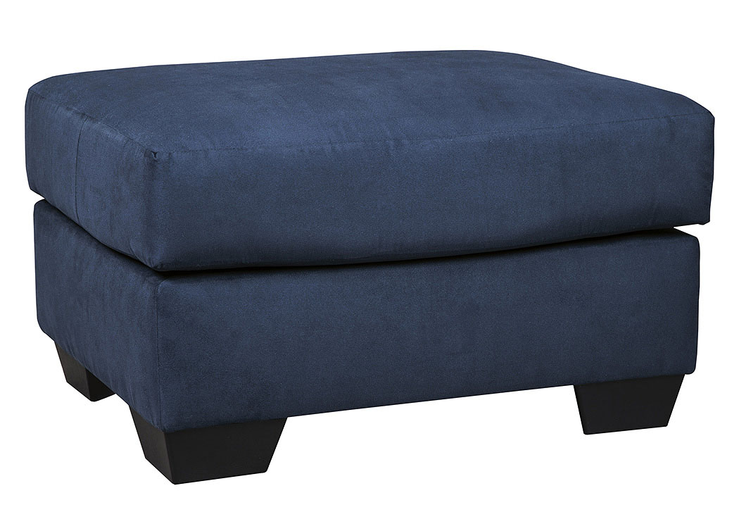 Darcy Blue Ottoman,ABF Signature Design by Ashley