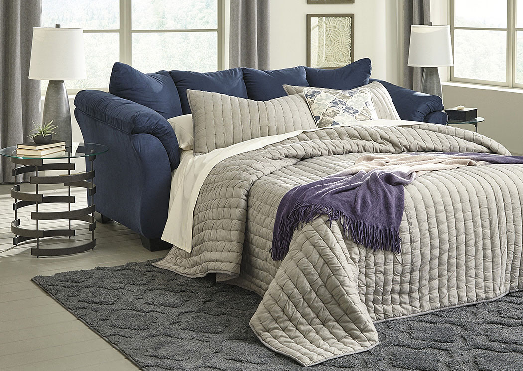 Darcy Blue Full Sofa Sleeper,ABF Signature Design by Ashley