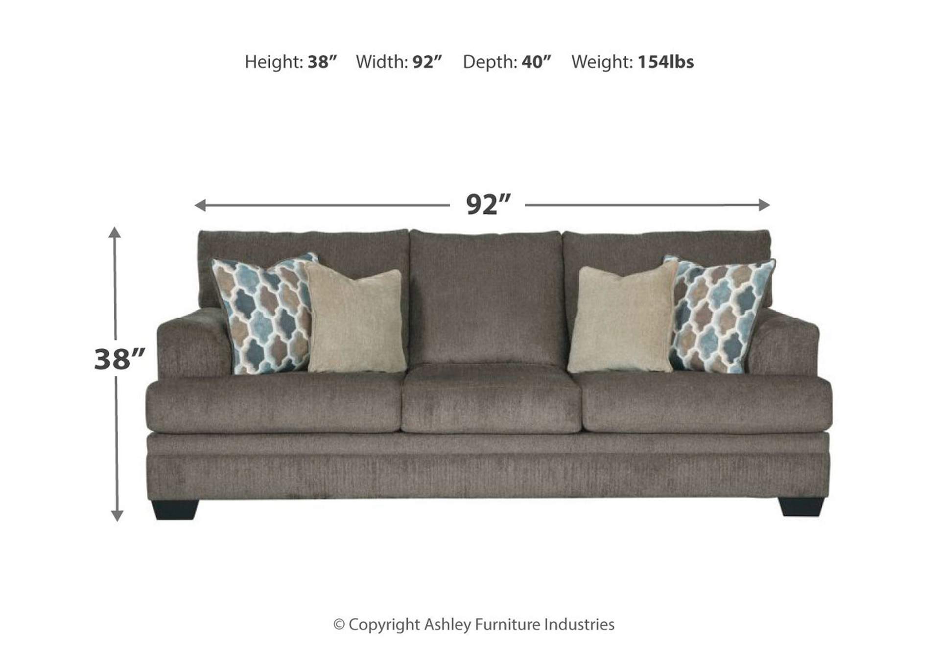 Dorsten Sofa, Loveseat and Recliner,Signature Design By Ashley