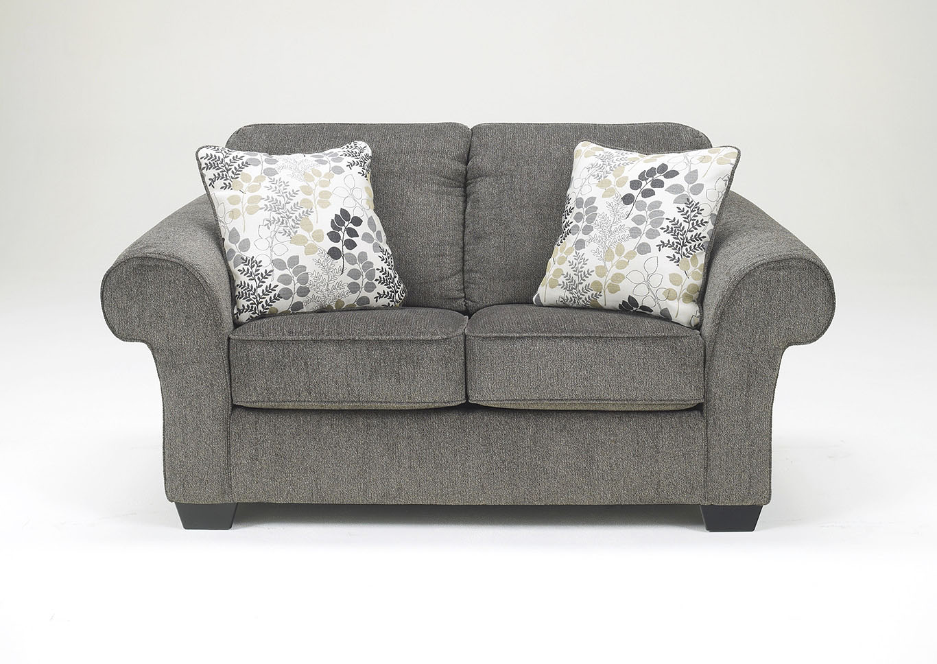 Makonnen Charcoal Loveseat,ABF Signature Design by Ashley