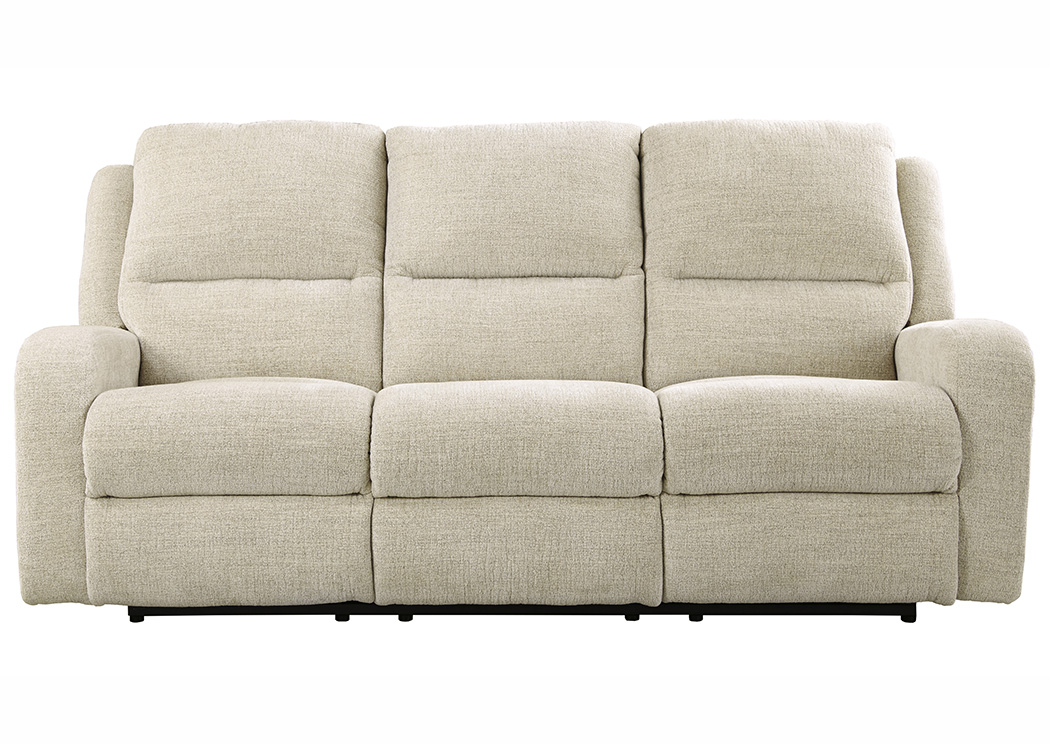 Krismen Sand Power Reclining Sofa w/Adjustable Headrest,ABF Signature Design by Ashley