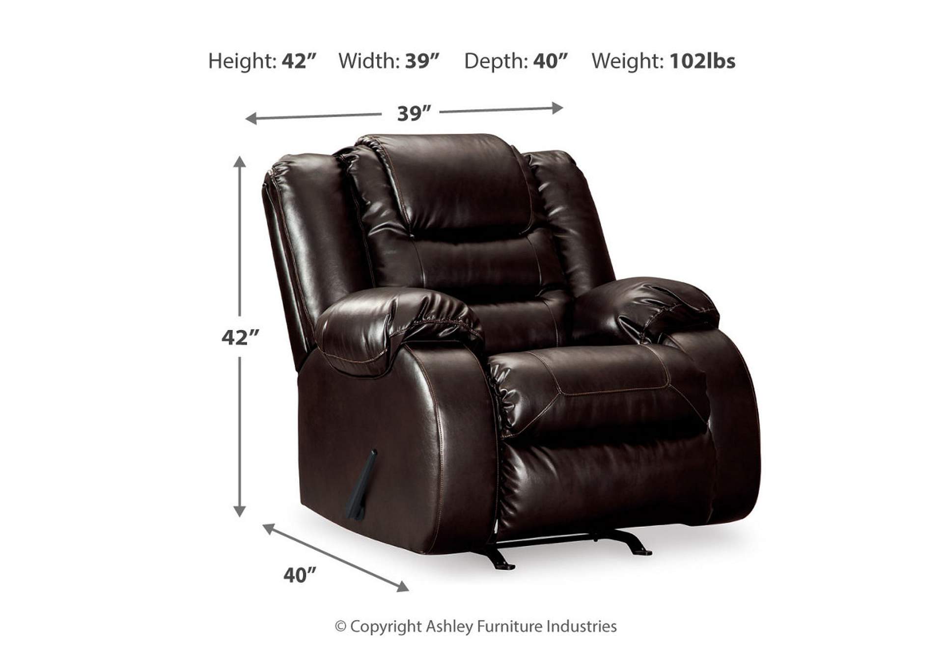 Vacherie Recliner,Signature Design By Ashley