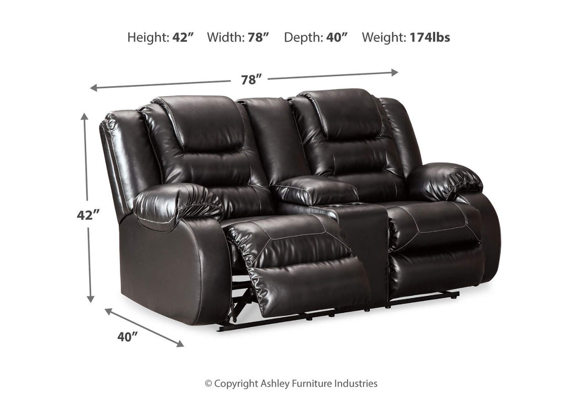 Vacherie Reclining Sofa, Loveseat and Recliner Set,Signature Design By Ashley