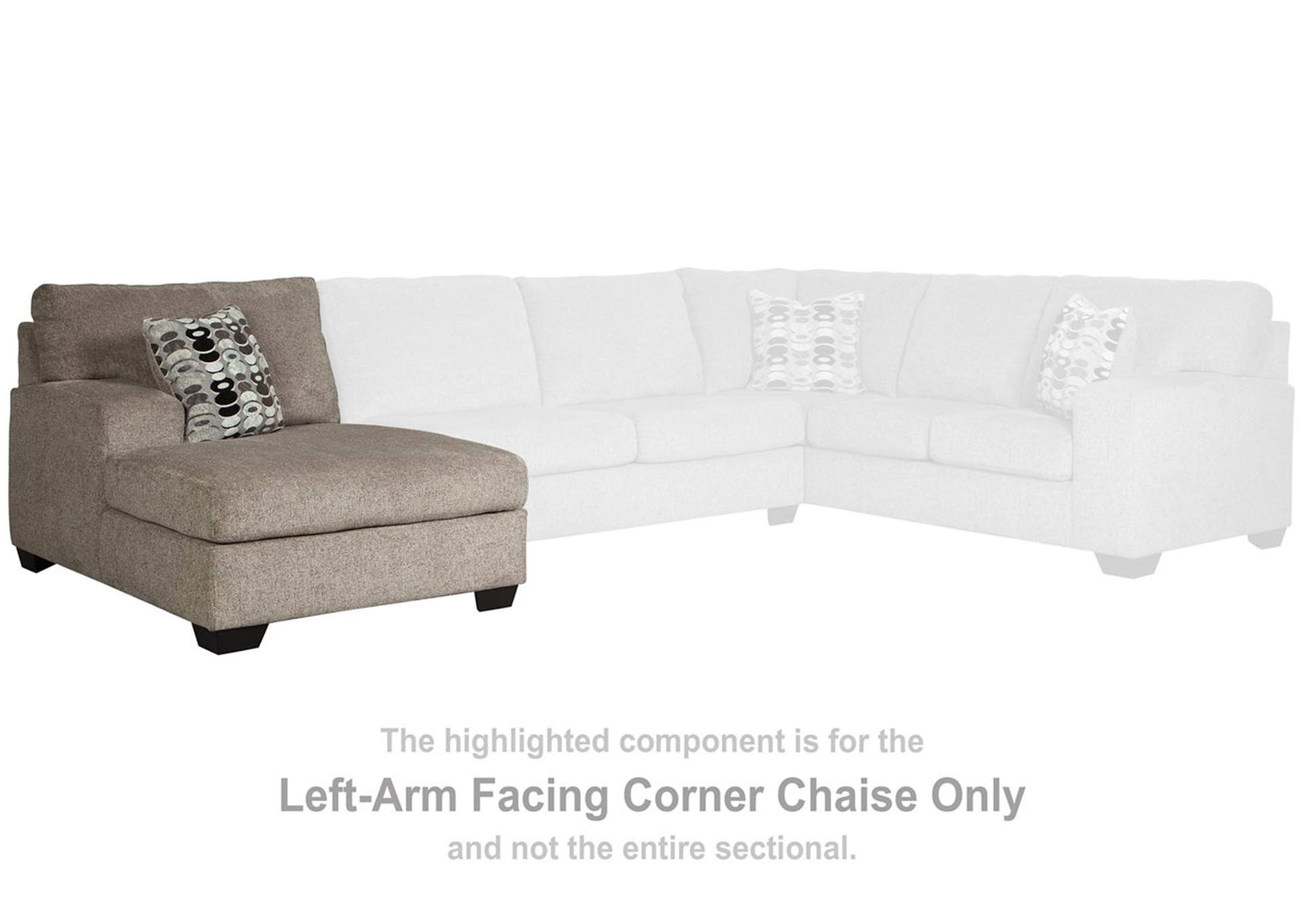 Ballinasloe 3-Piece Sectional with Ottoman,Signature Design By Ashley