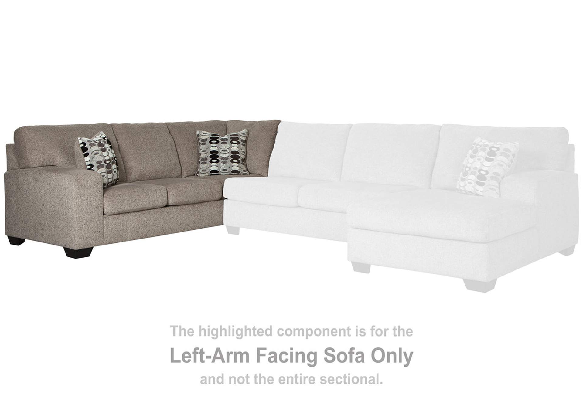 Ballinasloe Left-Arm Facing Sofa,Signature Design By Ashley