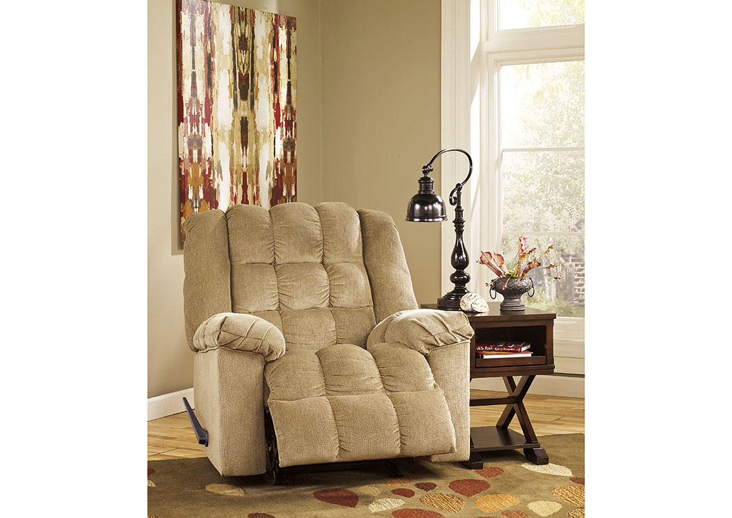 Ludden Sand Rocker Recliner,ABF Signature Design by Ashley