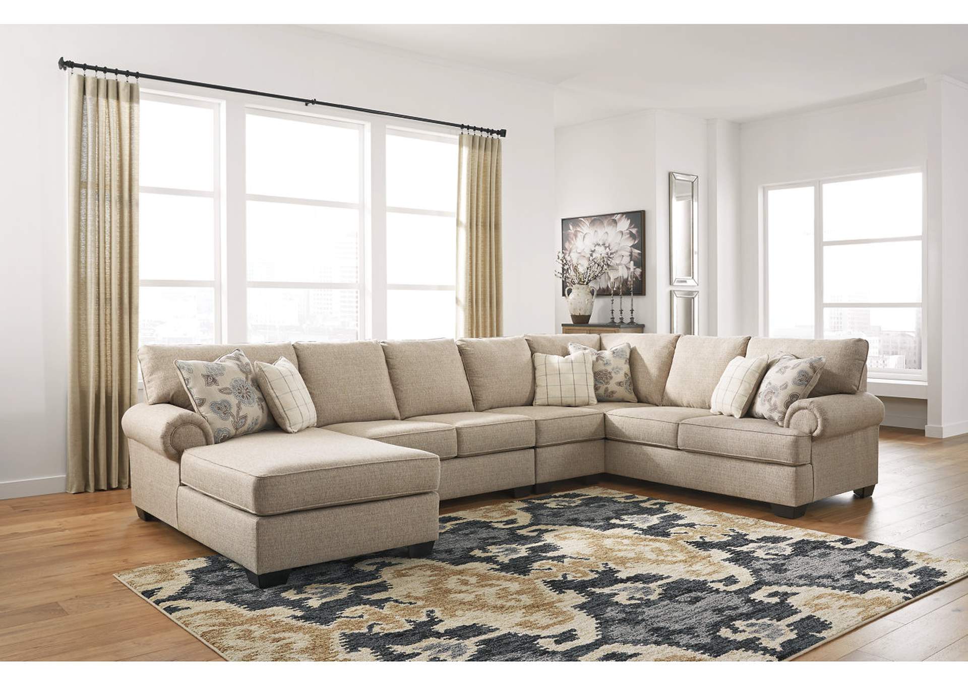 Baceno 4-Piece Sectional with Ottoman,Ashley