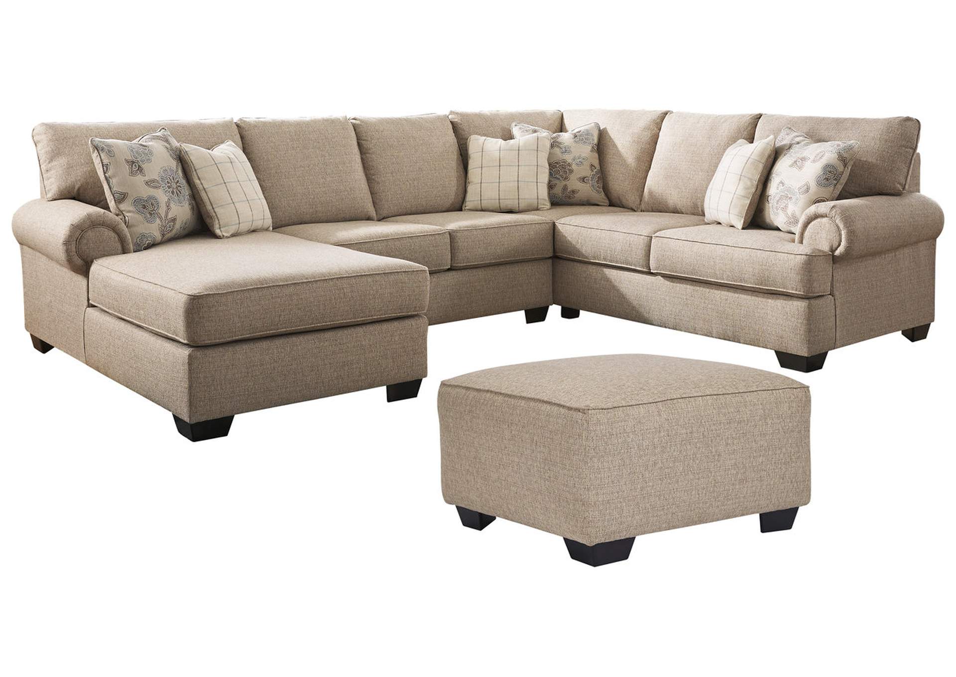 Baceno 3-Piece Sectional with Ottoman,Ashley